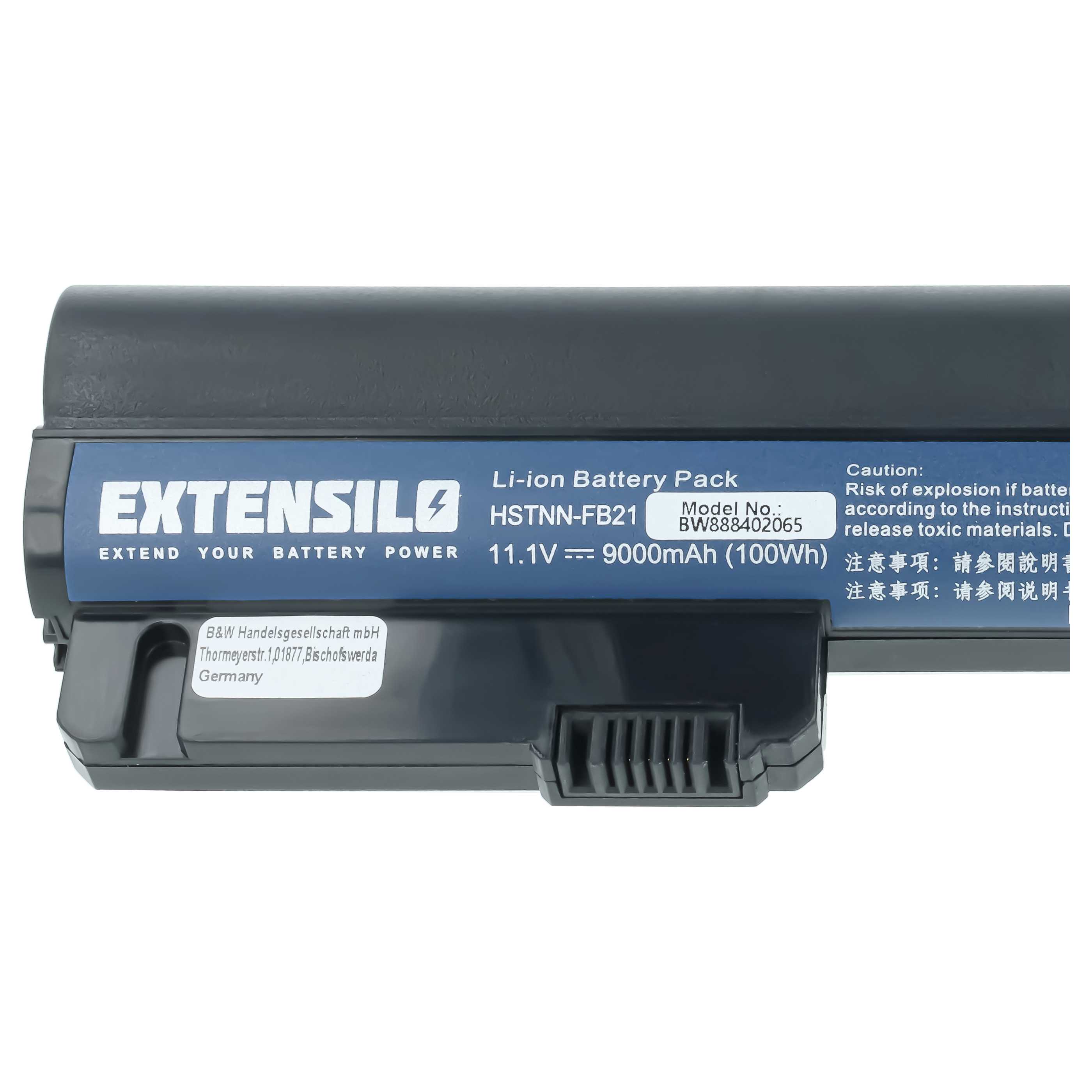 Akumulator do laptopa zamiennik HP 411127-001, 411126-001, 404888-241, 404887-241 - 9000 mAh 11,1 V Li-Ion