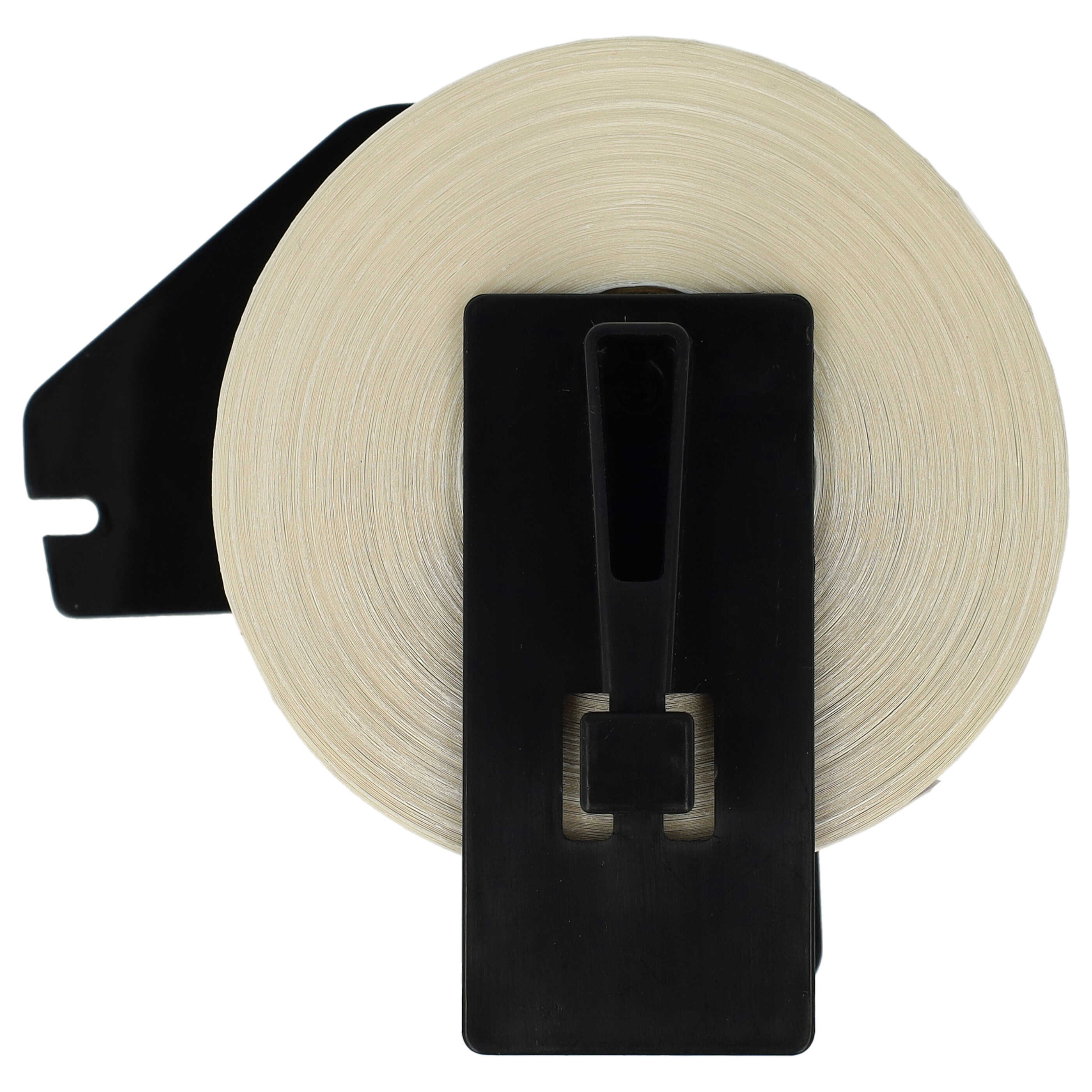 3x Label Roll replaces Brother DK-22225 Labeller - 38 mm x 30.48 m + Holder