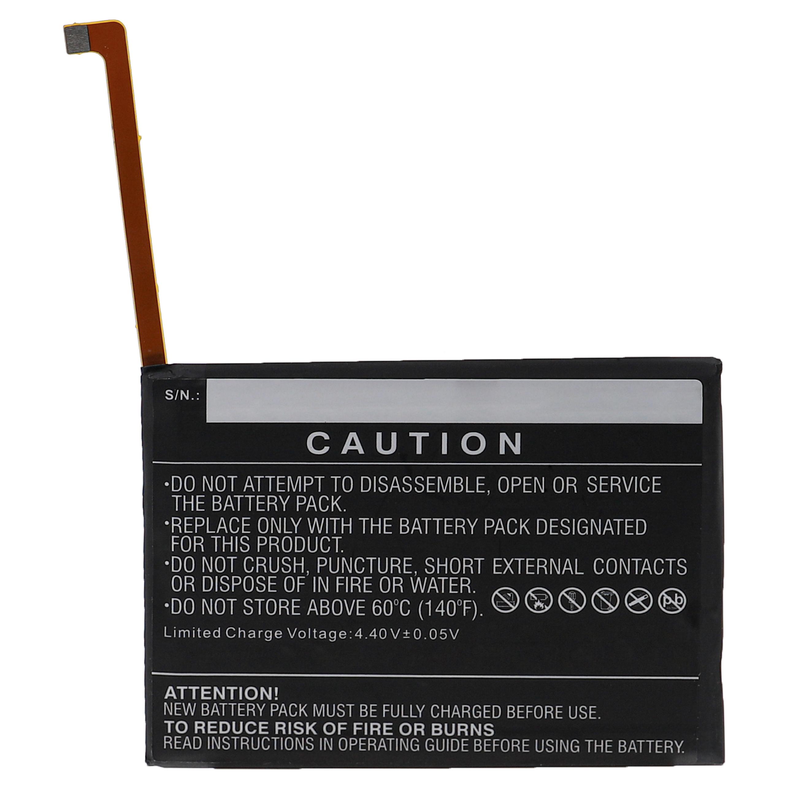 Batterie remplace Motorola MS50, SB18D09927 - 4500mAh, 3,85V, Li-polymère