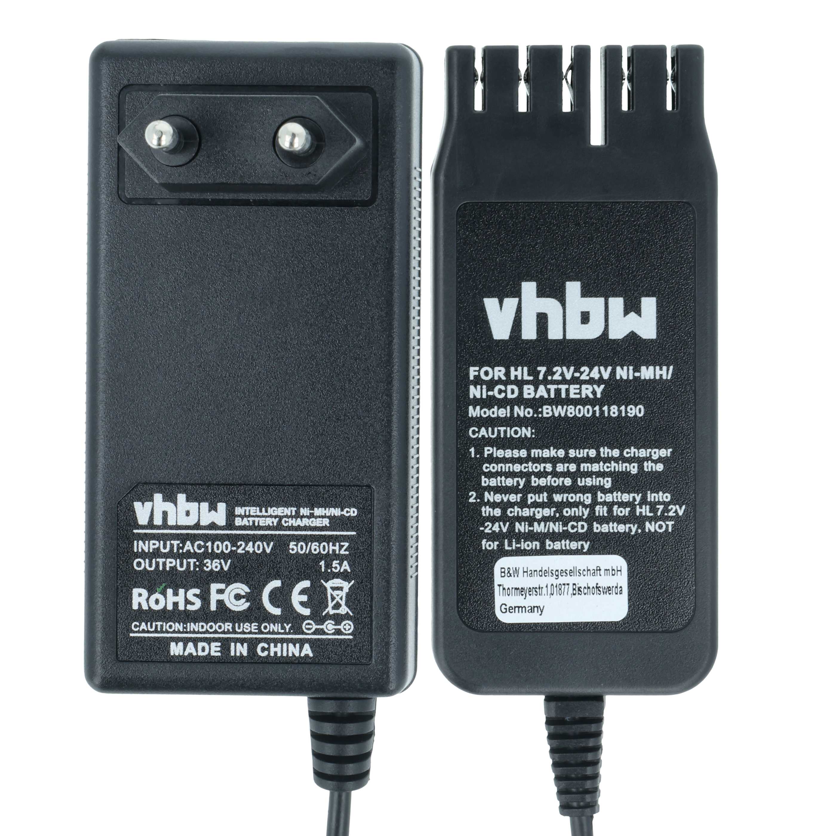 Caricabatterie per batterie utensile Hilti WSR 650-A - Ni-Cd, NiMH, 1,5A