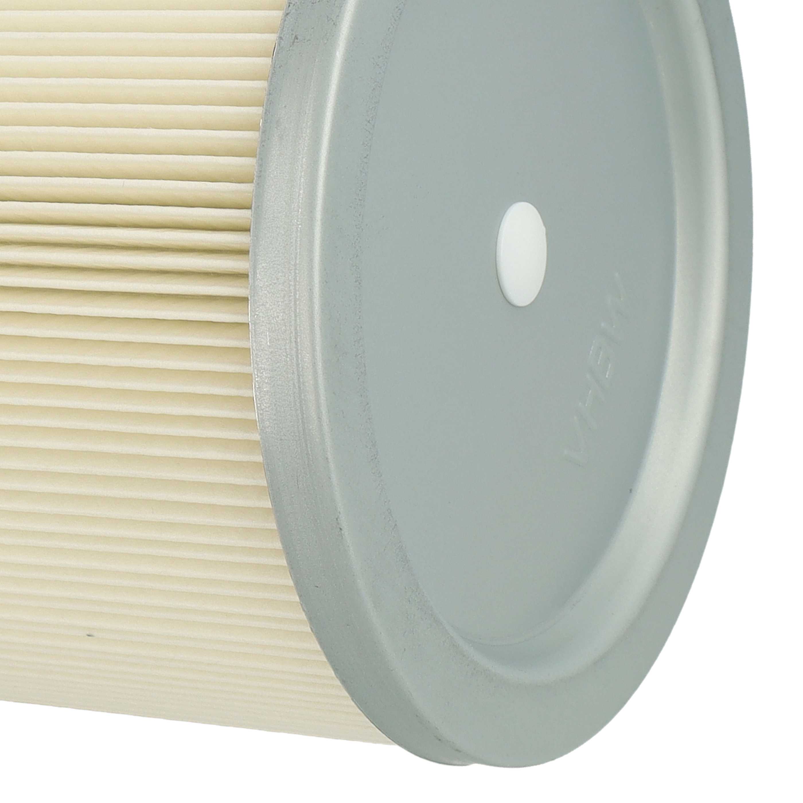 3x Filtro reemplaza Kärcher 57310070, 5.731-007.0 para aspiradora Kärcher, blanco / plata / azul