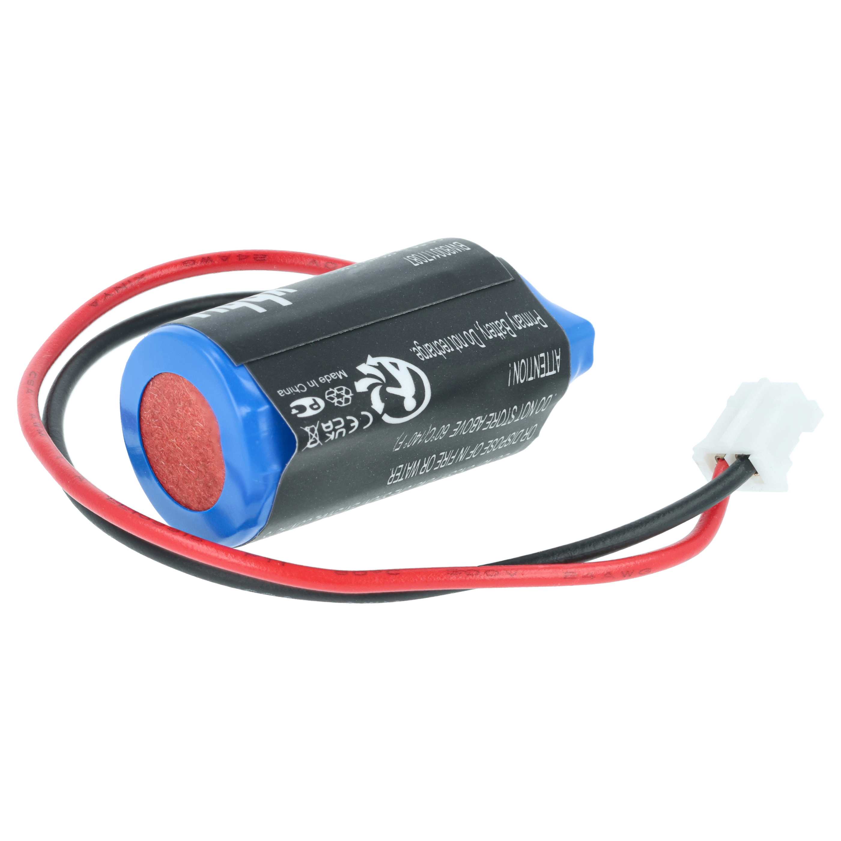 2x Batteries remplace Omron COMP-311, CJ1W-BAT01 pour unité de contrôle - 850mAh 3V Li-MnO2