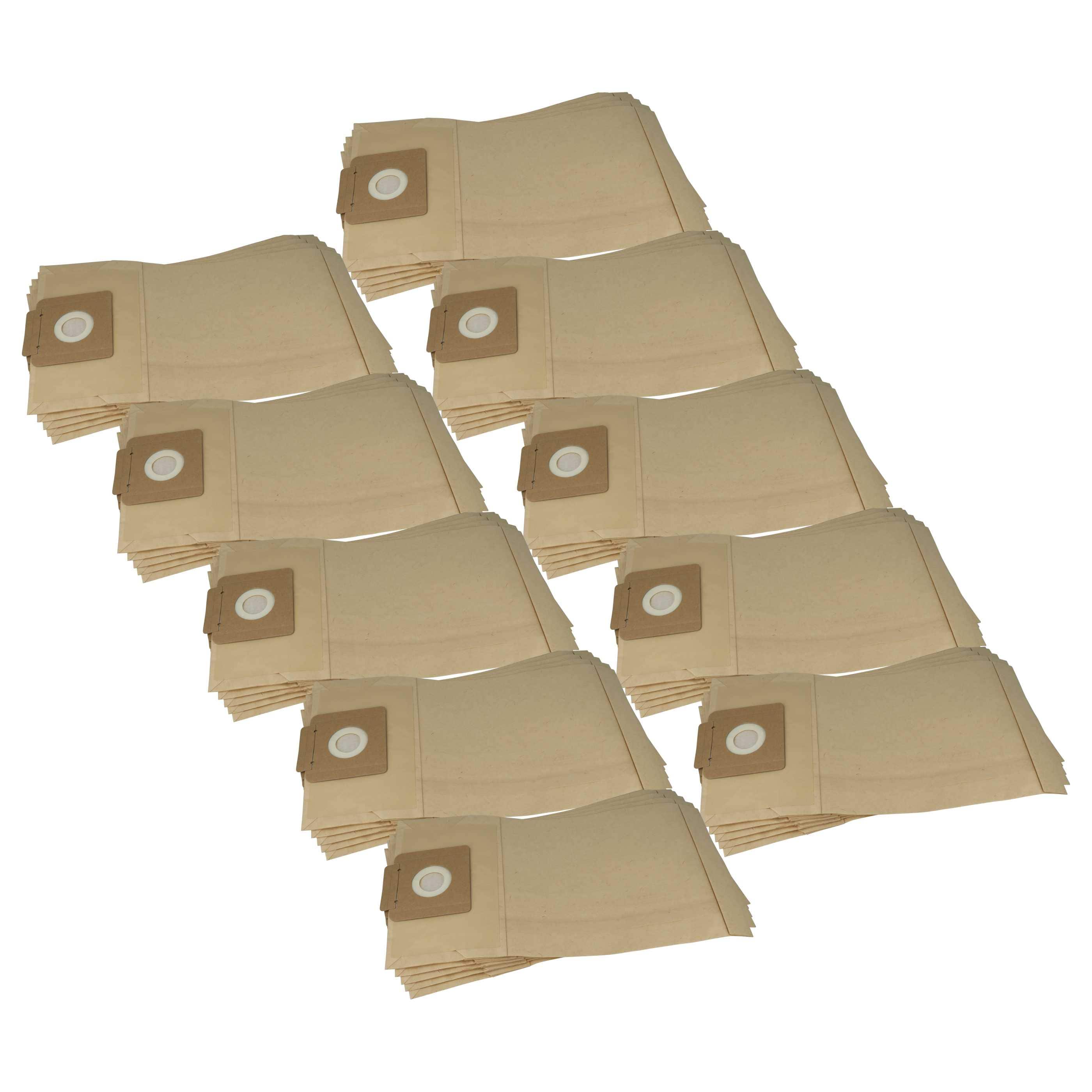 50x Sac remplace Kärcher 4002667803686, 6.904-312.0, 6.907-011.0, 6.904-318.0 pour aspirateur Würth - papier