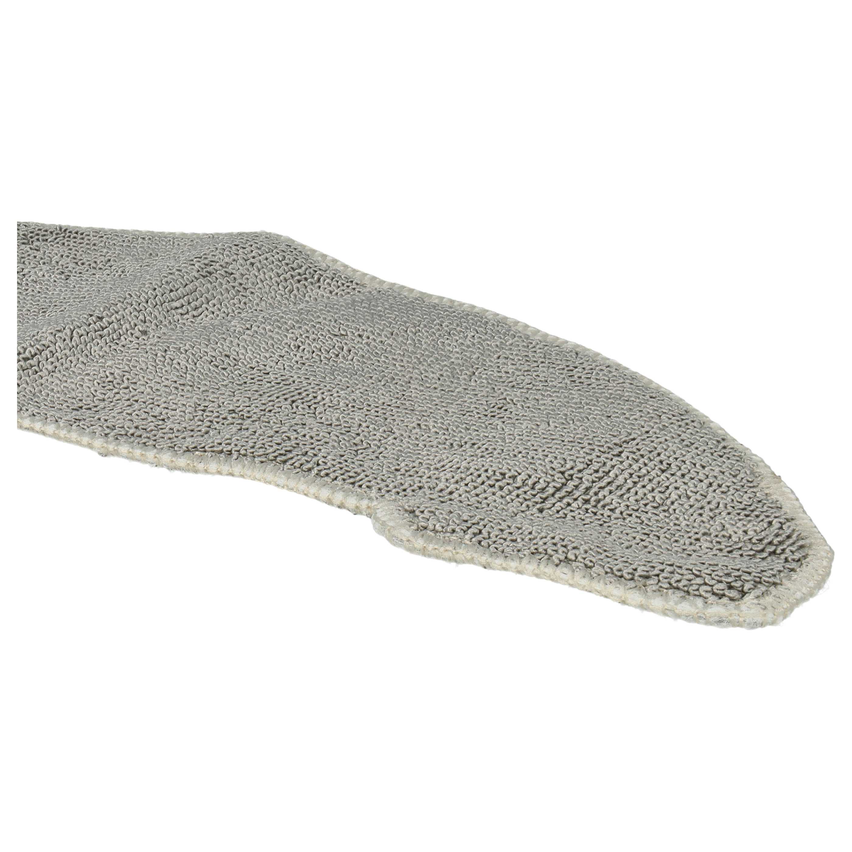 2x Cleaning Cloth suitable for Proscenic 850T Robot Vacuum - microfibre