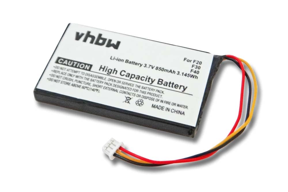 Akumulator do nawigacji GPS zamiennik Navman BT000021C - 850 mAh 3,7 V Li-Ion