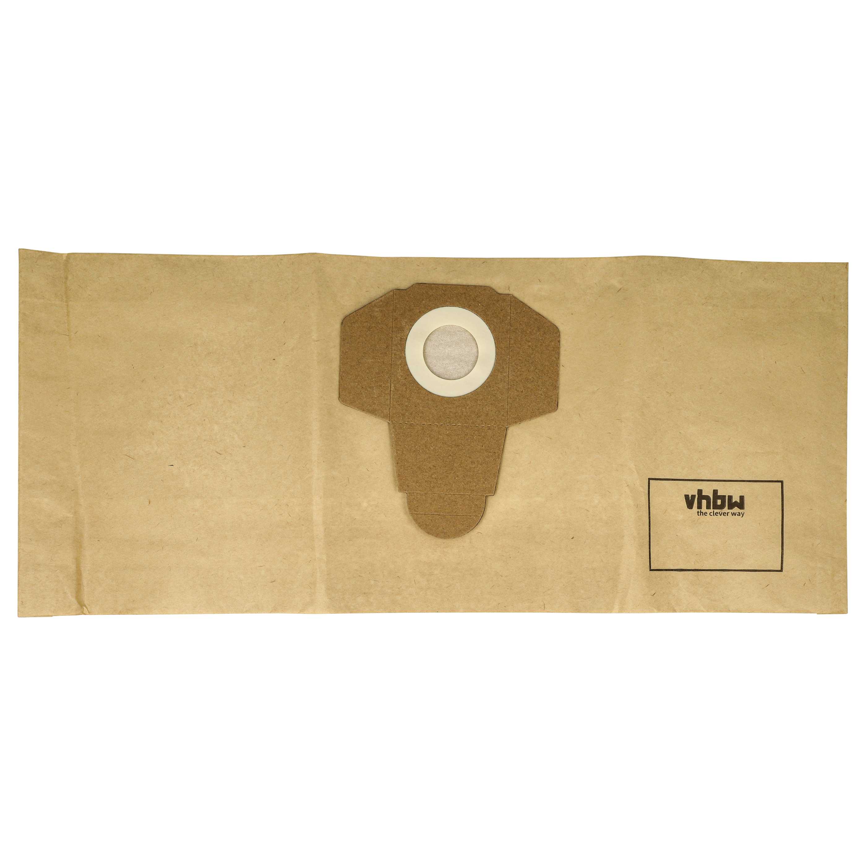 5x bolsa aspiradora reemplaza Parkside 30250132 para Parkside - papel