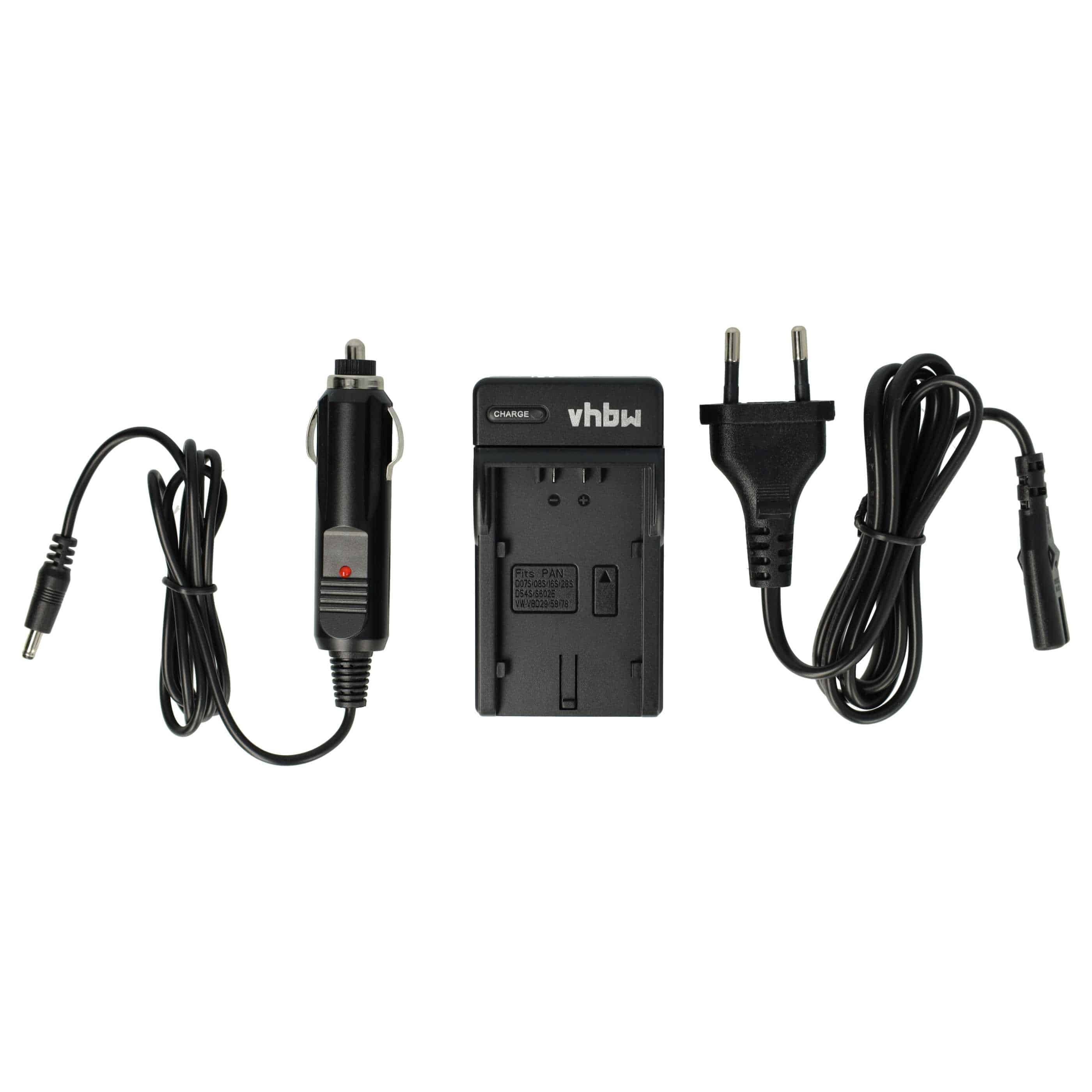 Battery Charger suitable for Hitachi, Leica, Panasonic NV-DA1 Digital Camera etc. - 0.6 A, 8.4 V