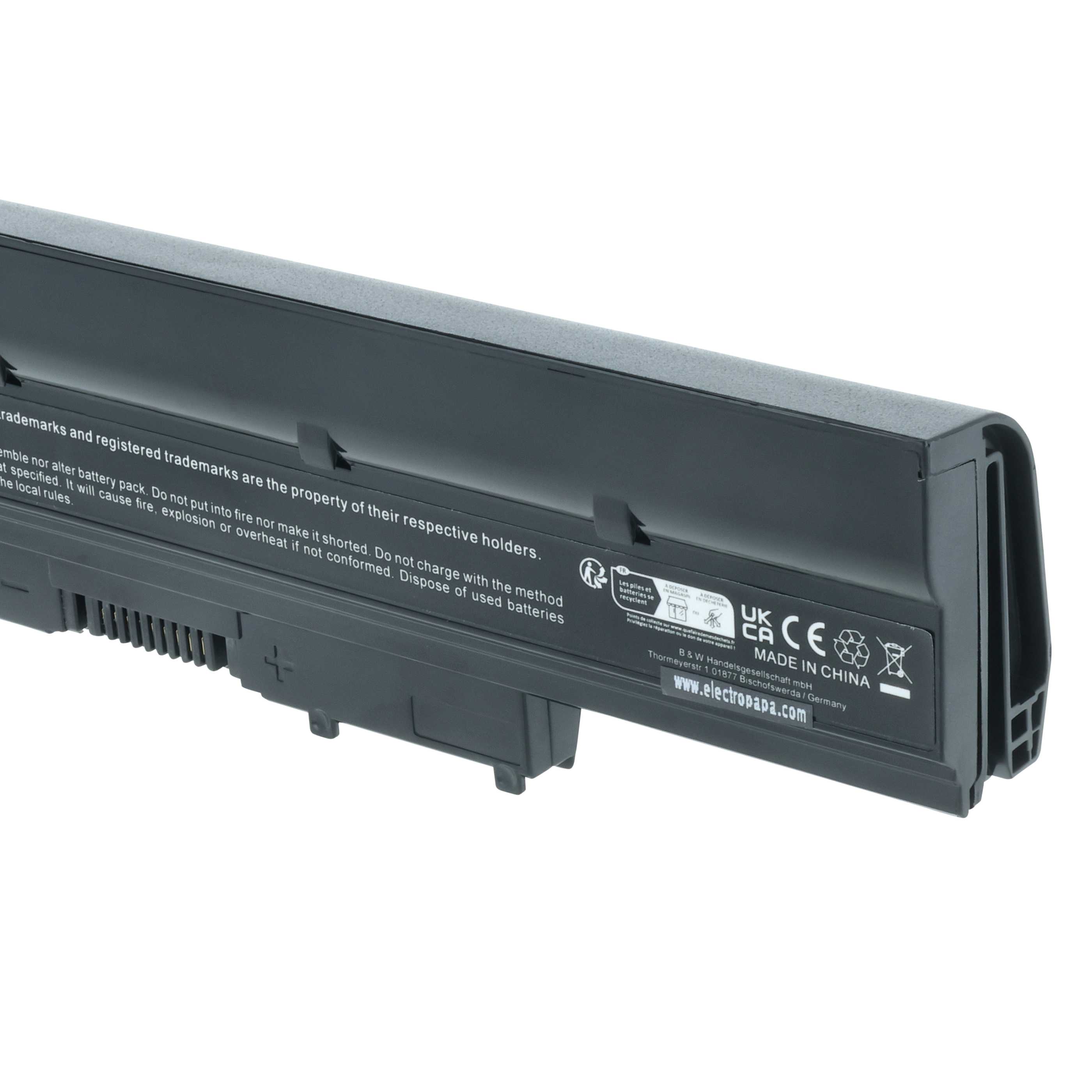 Akumulator do laptopa zamiennik Toshiba PABAS231, PA3820U-1BRS, PA3821U-1BRS - 4400 mAh 10,8 V Li-Ion, czarny