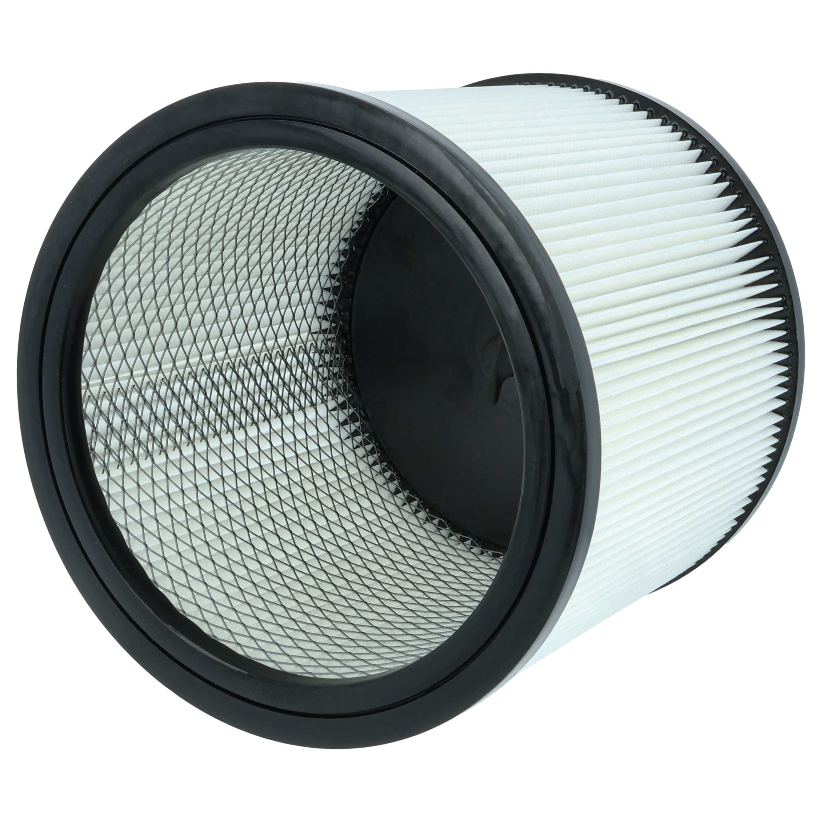 4x Filtercartridge filter replaces EINHELL Accessory 2351126 for Einhell Vacuum Cleaner, black / white