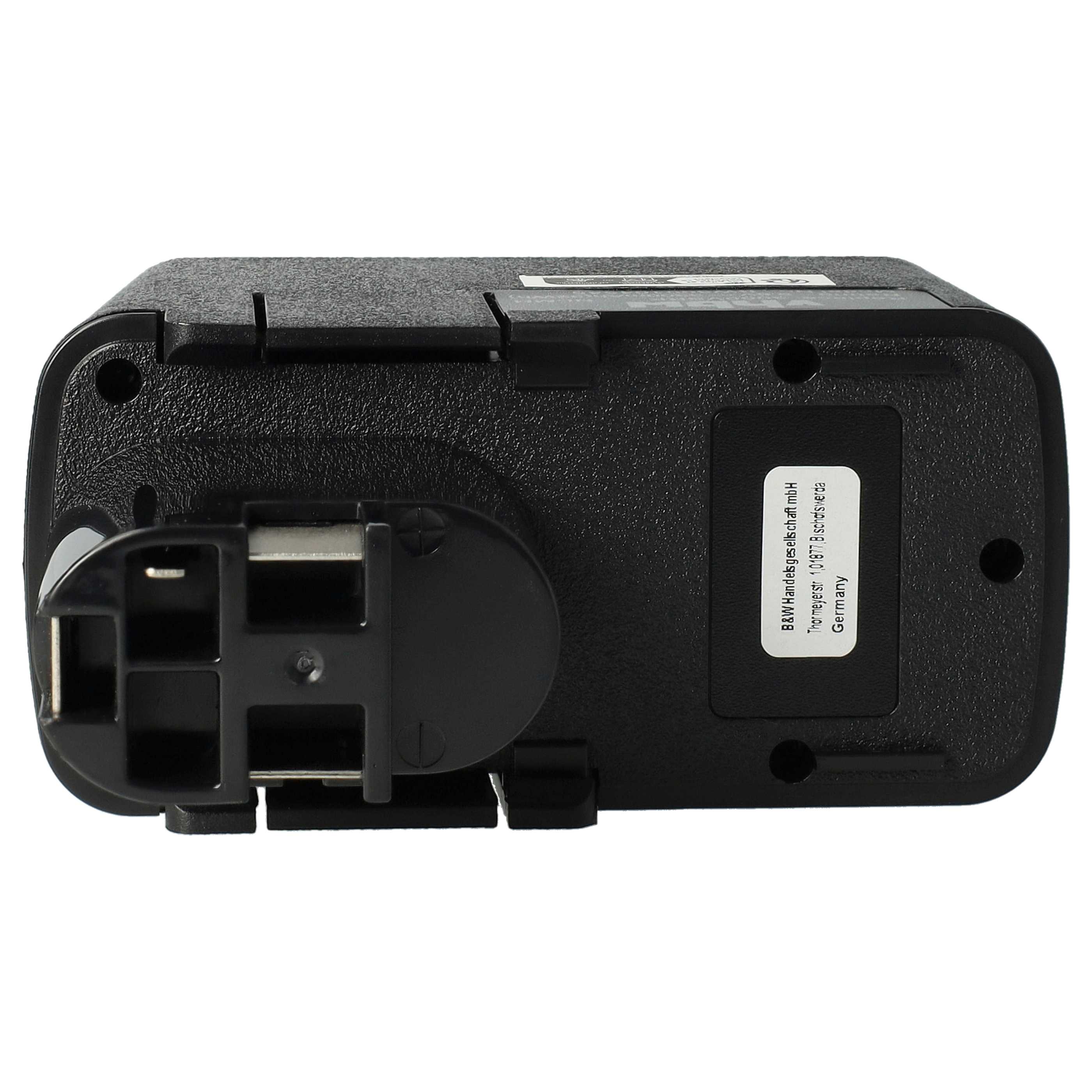 2x Battery replaces Bosch 2 607 335 037, 2 607 335 035 Electric Power Tool - 3300 mAh, 9.6 V, NiMH