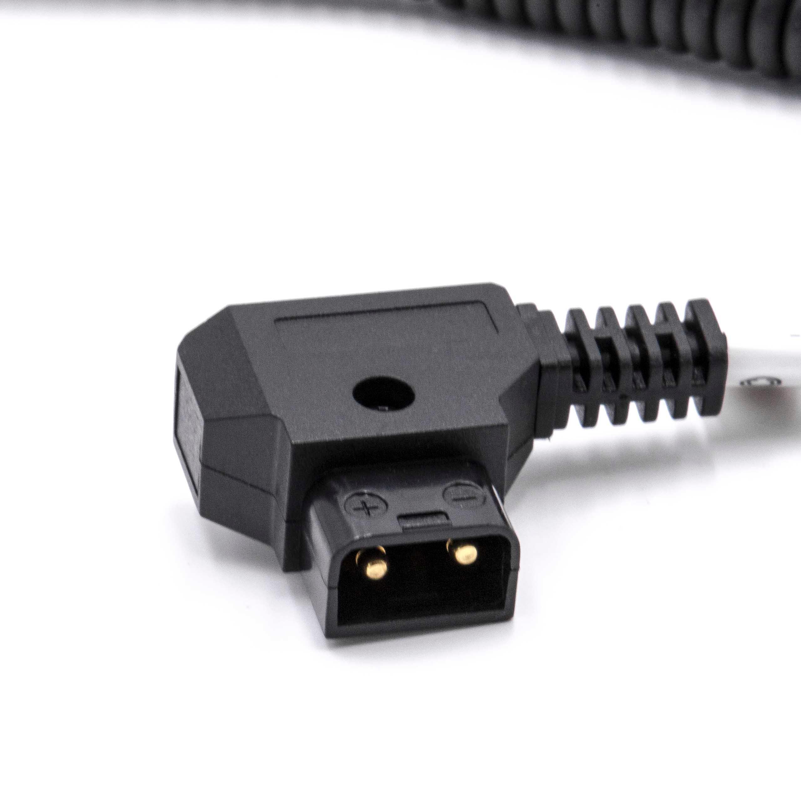 Cavo adattatore D-Tap (m) a XLR a 4 pin per fotocamera - nero
