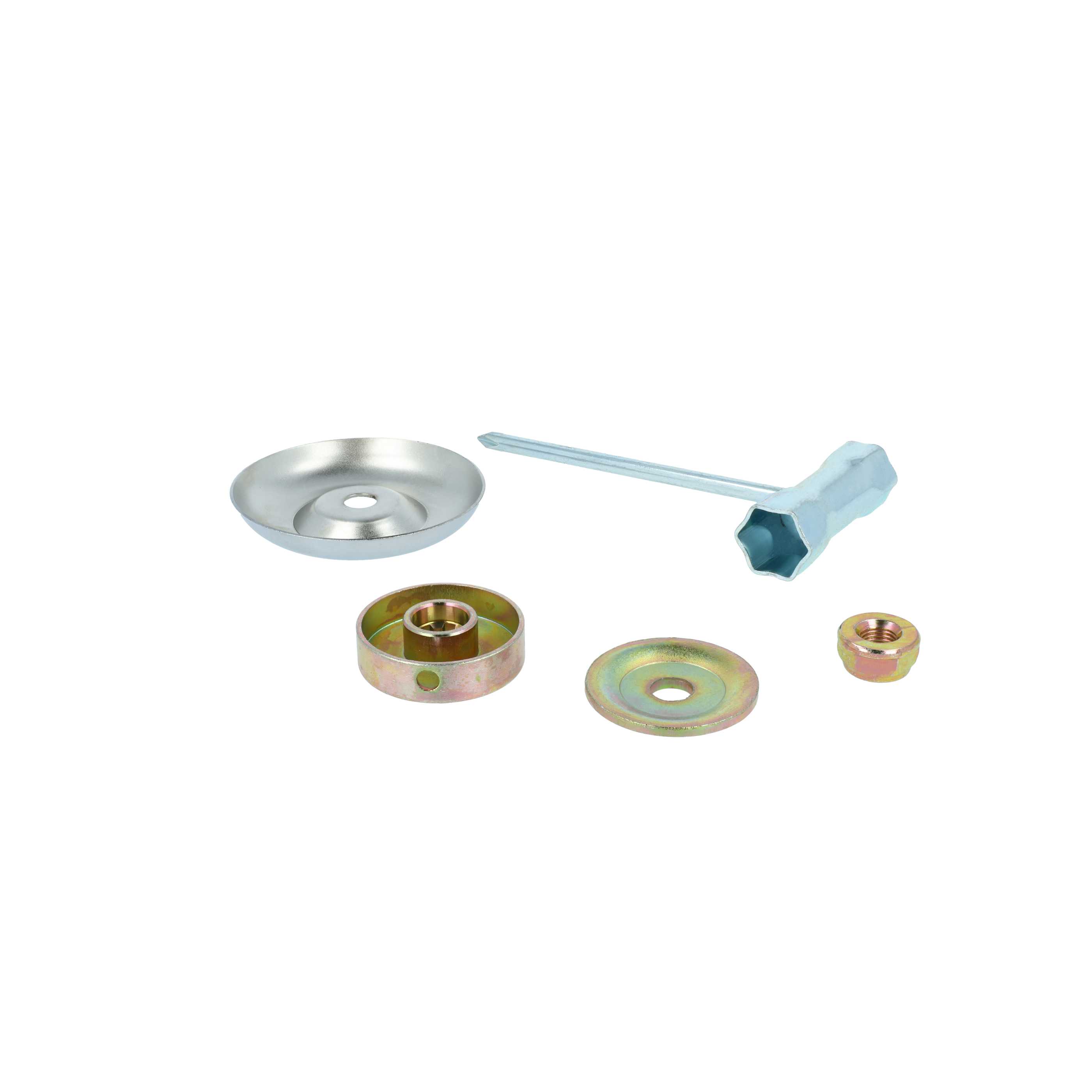 Brosse à désherber en nylon pour outil, débroussailleuse Dolmar, Honda, Kawasaki, Makita - avec kit d'accessoi