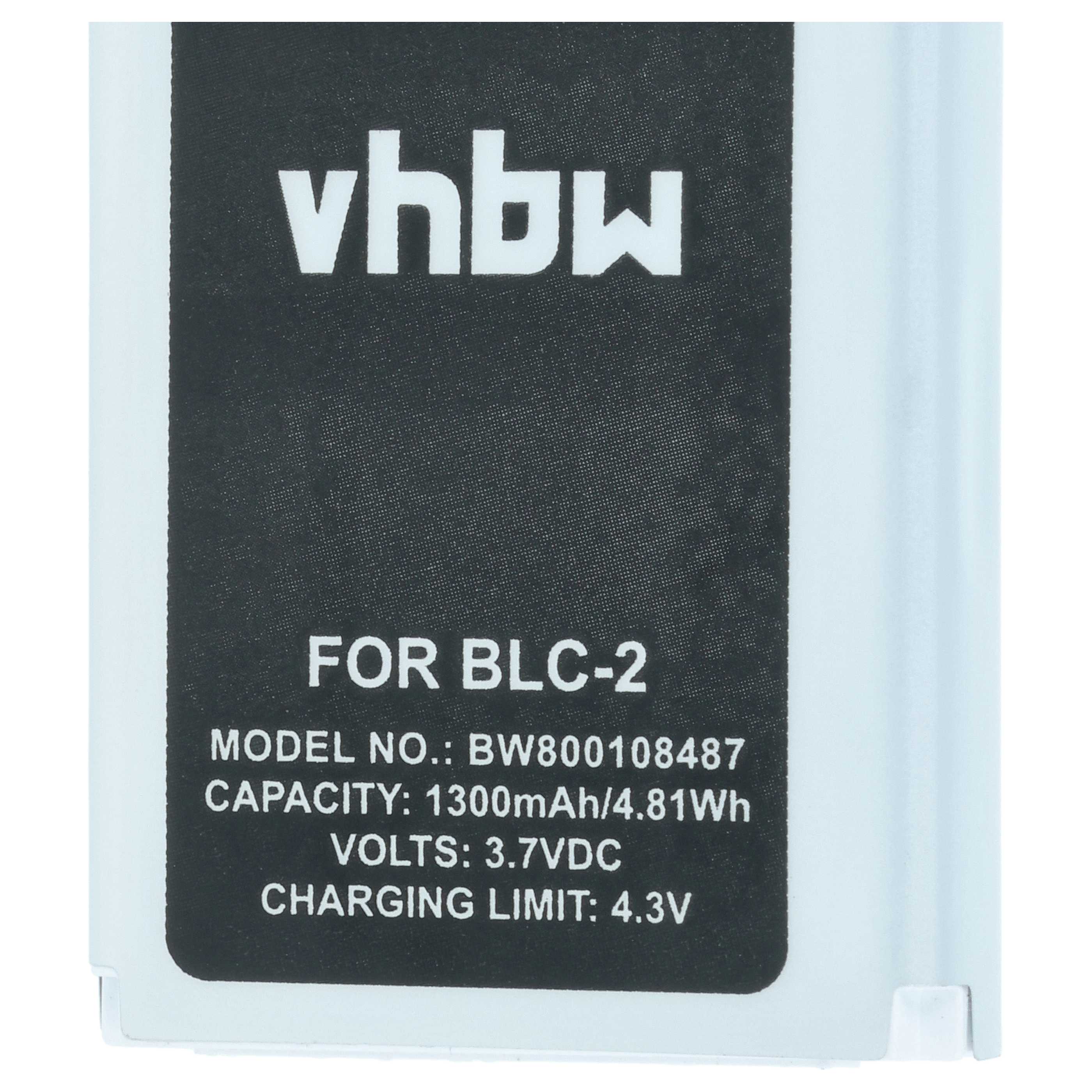 Akumulator do telefonu smartfona zamiennik CipherLab BA-80S1A2, KB1B371200005 - 1300 mAh 3,7 V Li-Ion