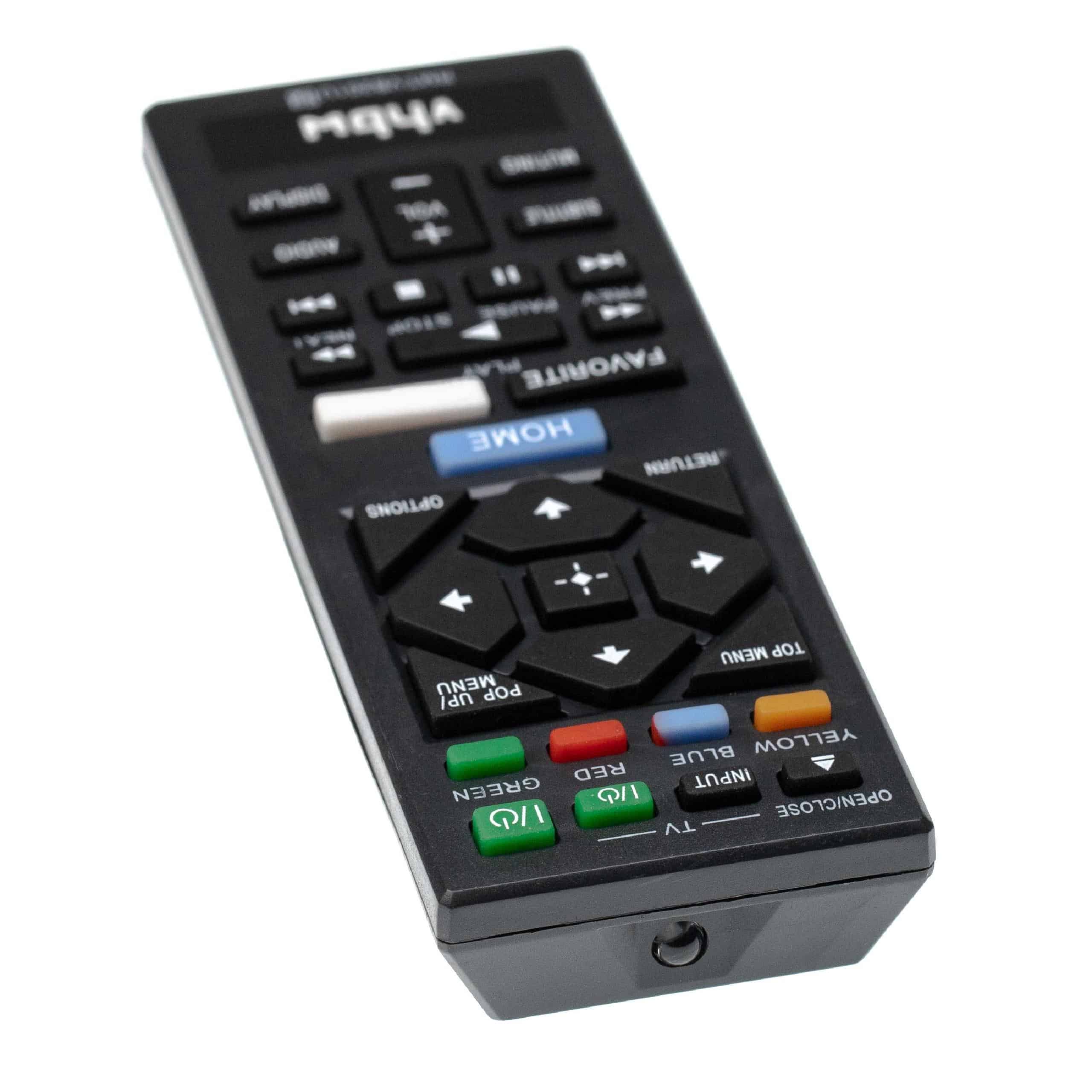 Remote Control replaces Sony RMT-VB201U for Sony Blu-Ray Disc Player