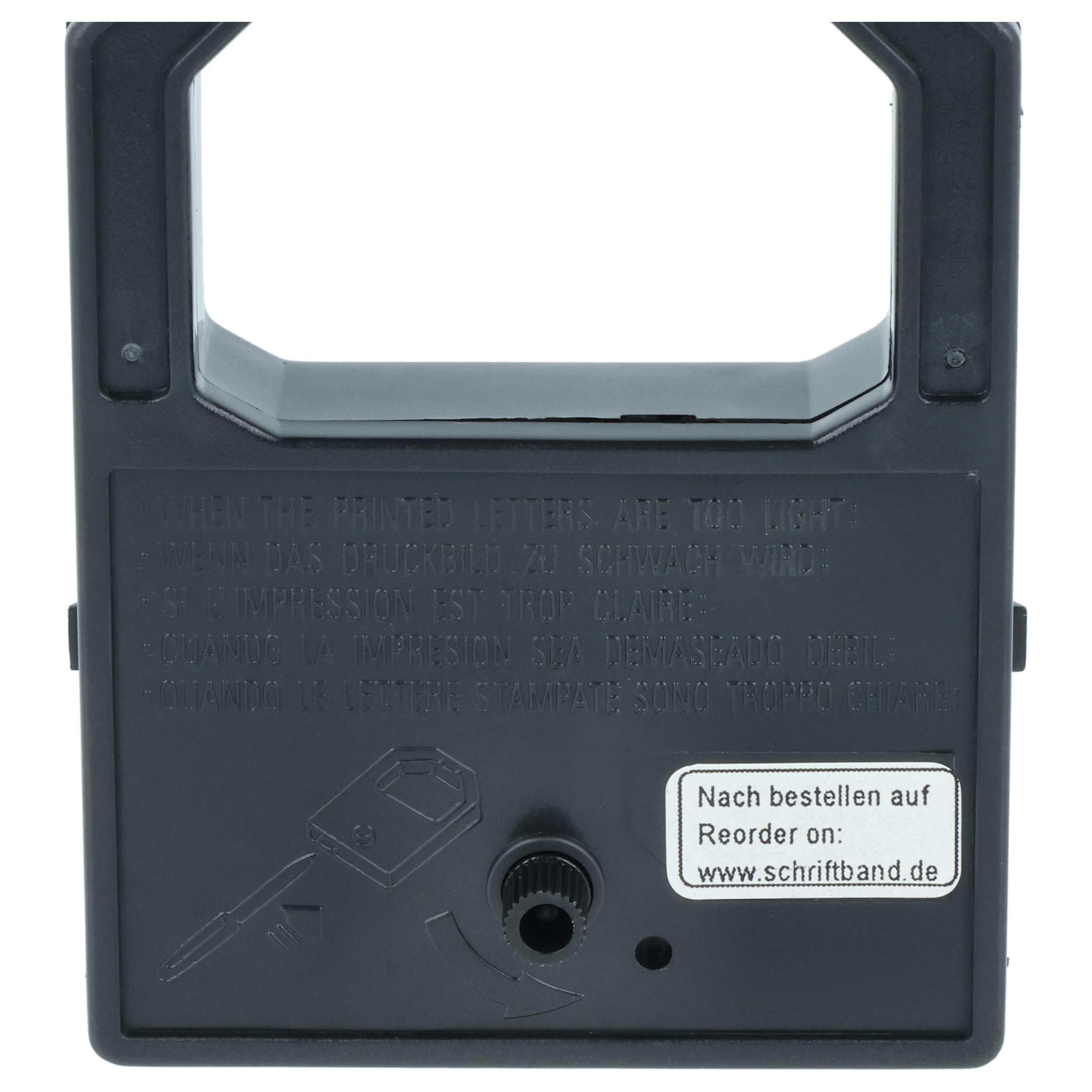 10x Ink Ribbon replaces GRC T526 for Dot Matrix, Receipt Printer - Black