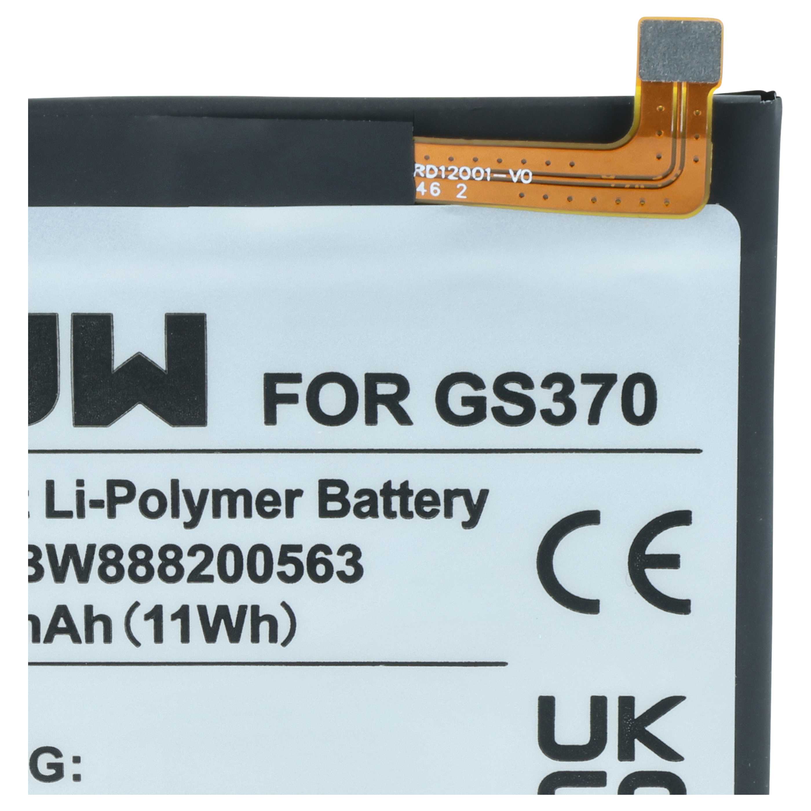 Akumulator do telefonu smartfona zamiennik Gigaset V30145-K1310-X465 - 2850 mAh 3,85 V LiPo