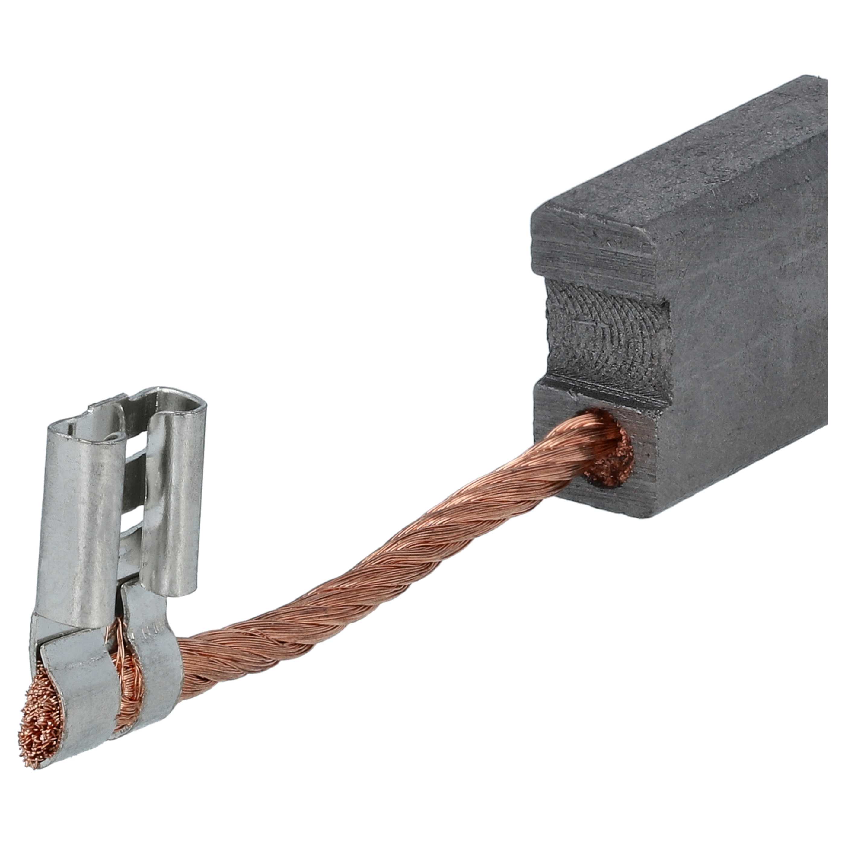 4x Kohlebürste als Ersatz für Kärcher 6.610-058.0 für Elektrowerkzeug - 7 x 14 x 20mm