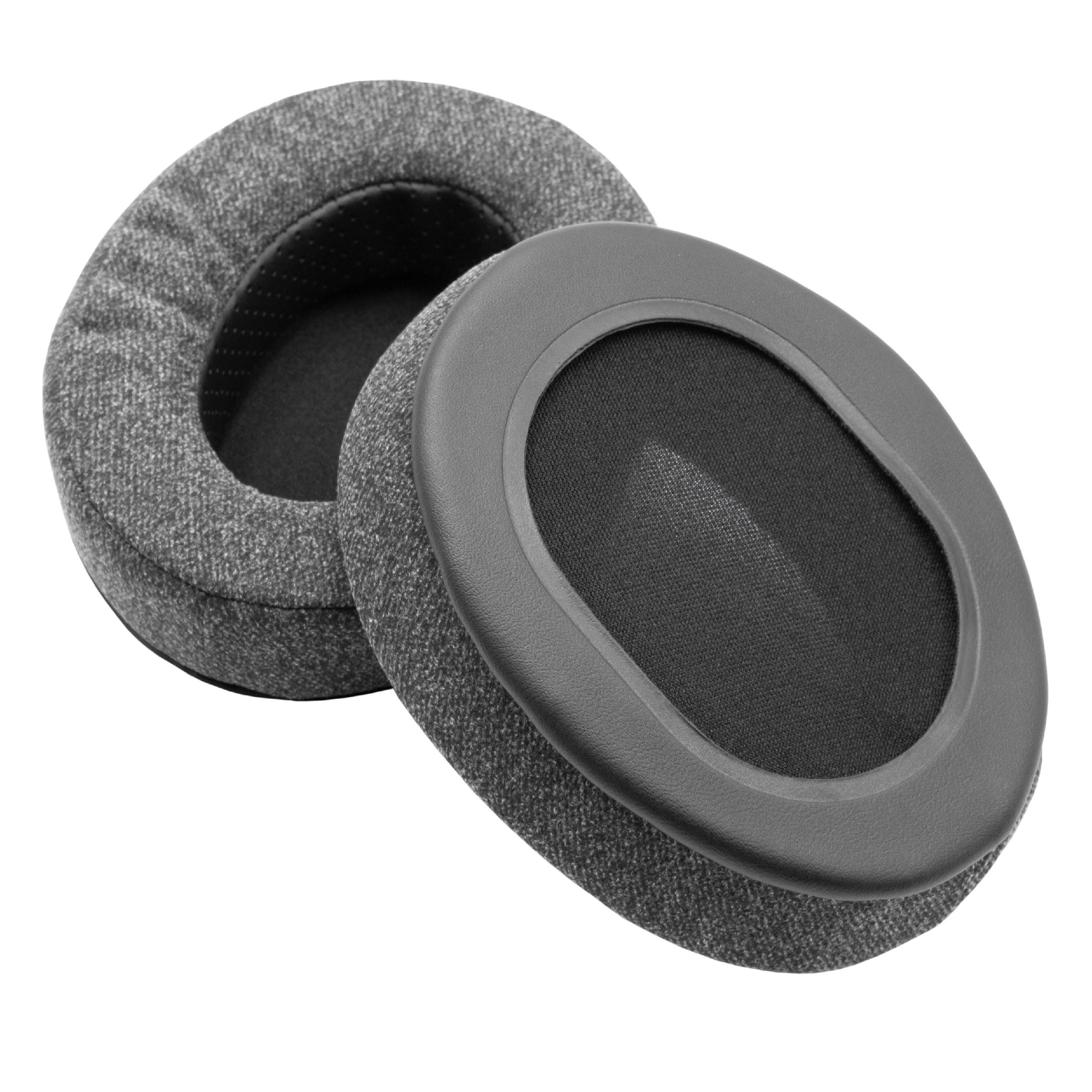 Coussinets d'oreille pour casque Roland / Brainwavz RH-300 et autres - polyuréthane / mousse gris