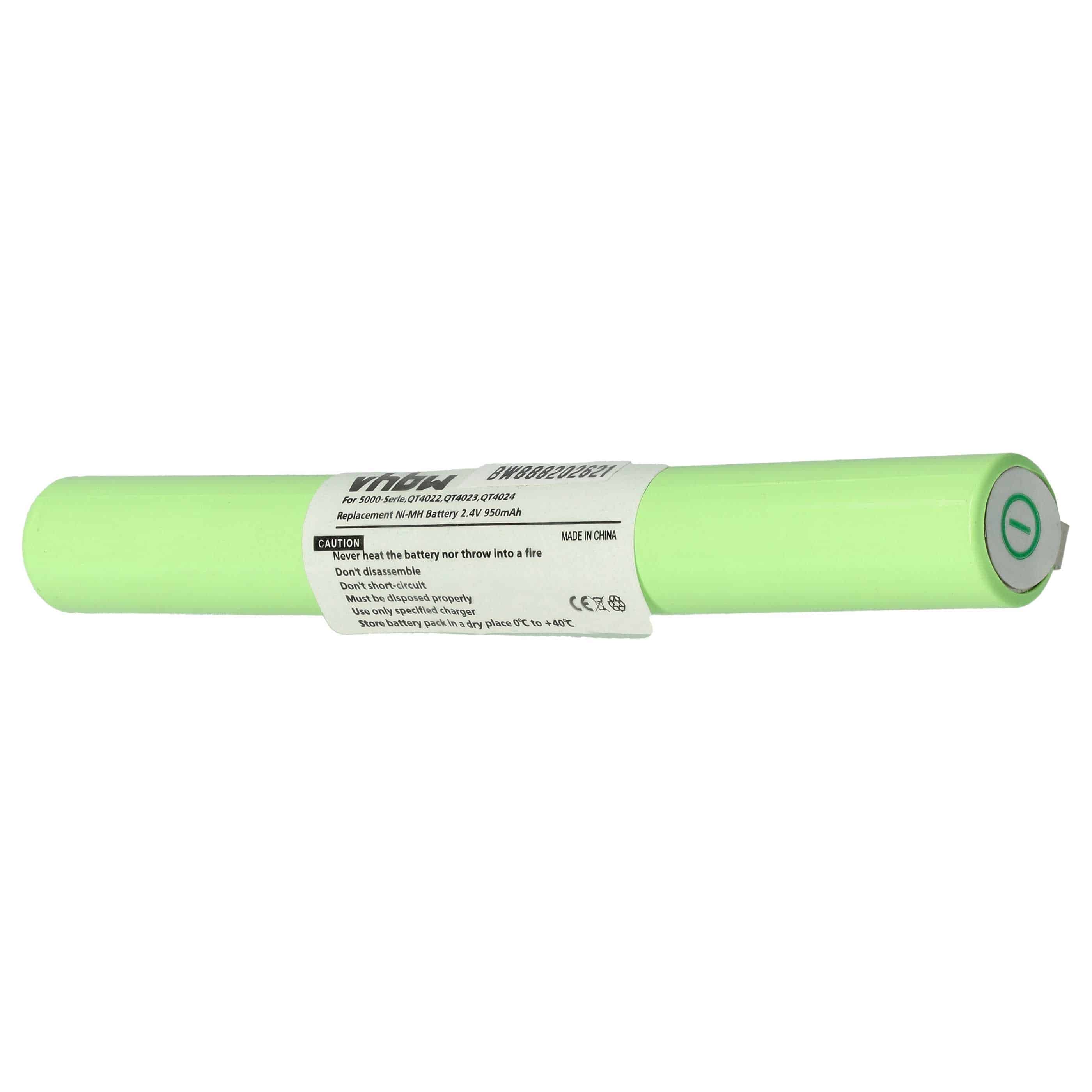 Batería para afeitadora Philips QT4020 - 950 mAh 2,4 V NiMH