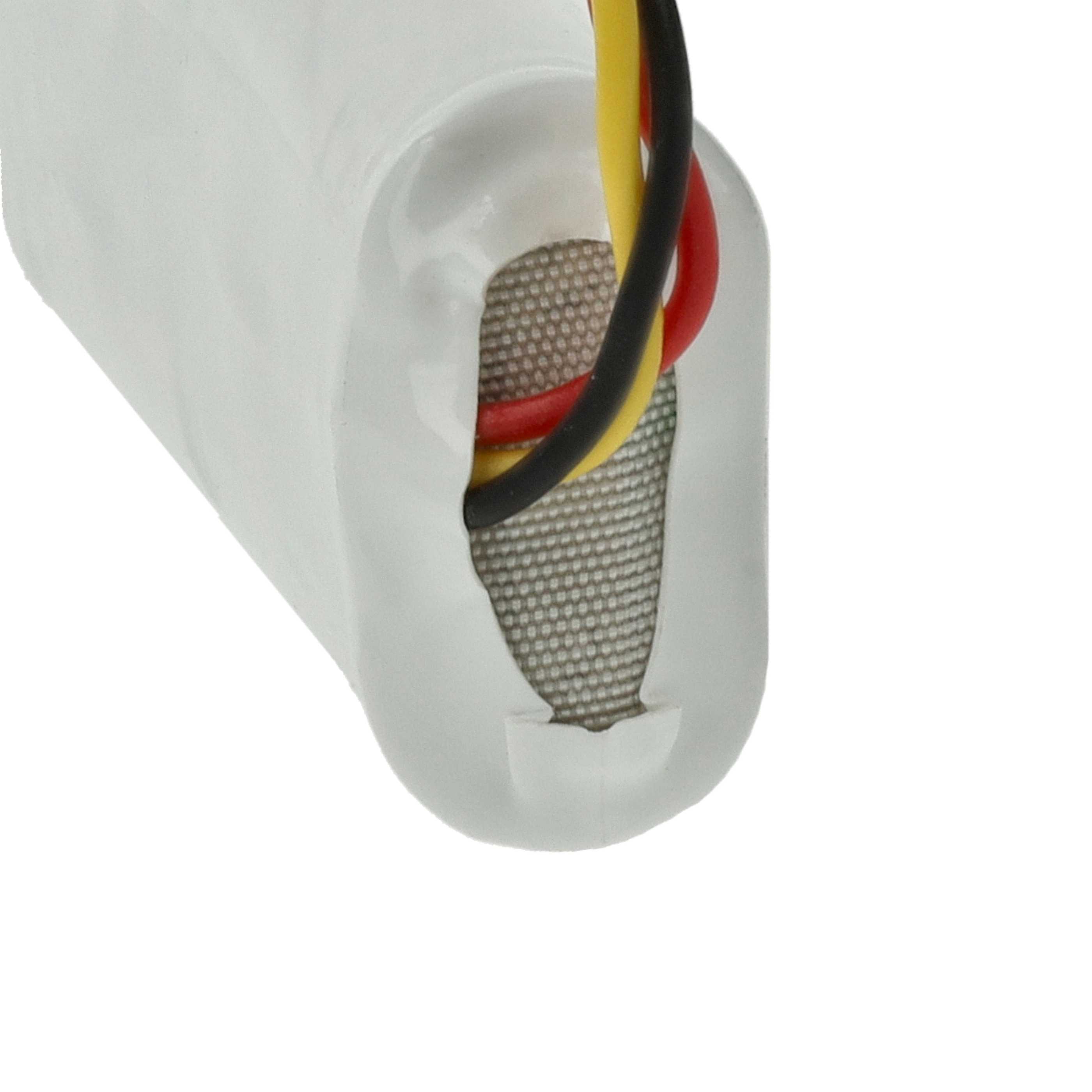 Batería reemplaza Telenot BP3, 100056112 para instalación alarma (1200 mAh, 6 V, alcalina)