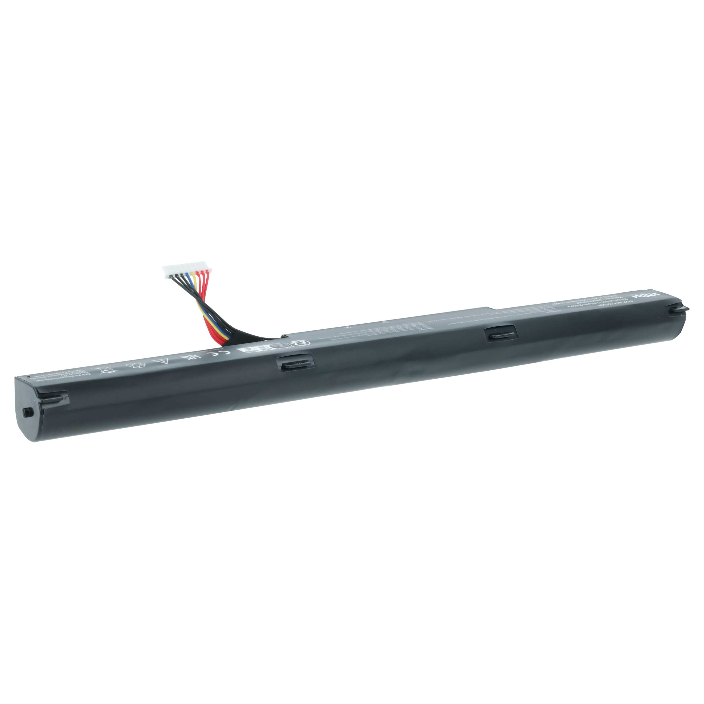 Batteria sostituisce Asus 0B110-00220000, 0B110-00220100 per notebook - 2600mAh 14,4V Li-Ion nero
