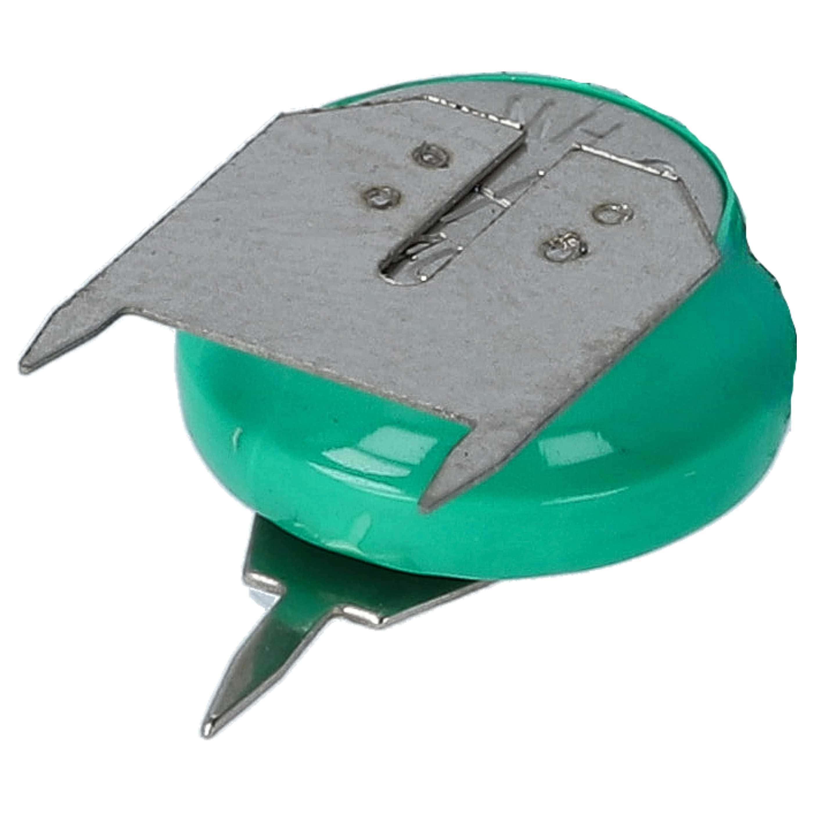Button Cell Battery Type V40H 3 Pins for Model Building Solar Lamps etc. - 40 mAh 1.2 V NiMH