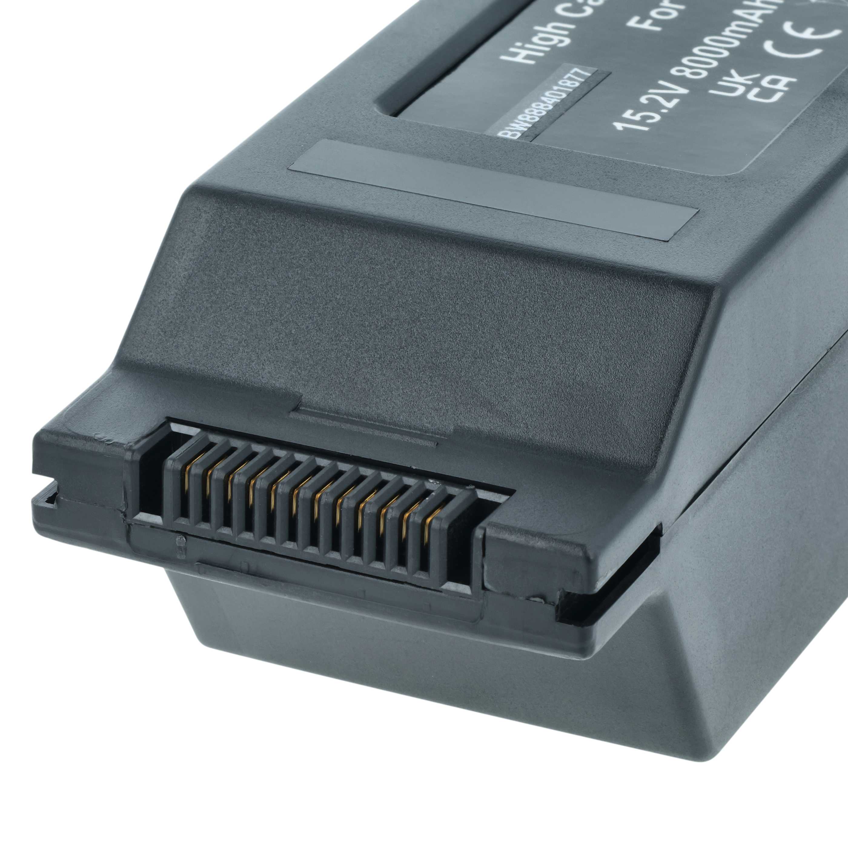 2x Batteries remplace Yuneec YUNTYHP101, YUNTYH3B4S5250 pour drone Yuneec- 8000mAh 15,2V Li-polymère