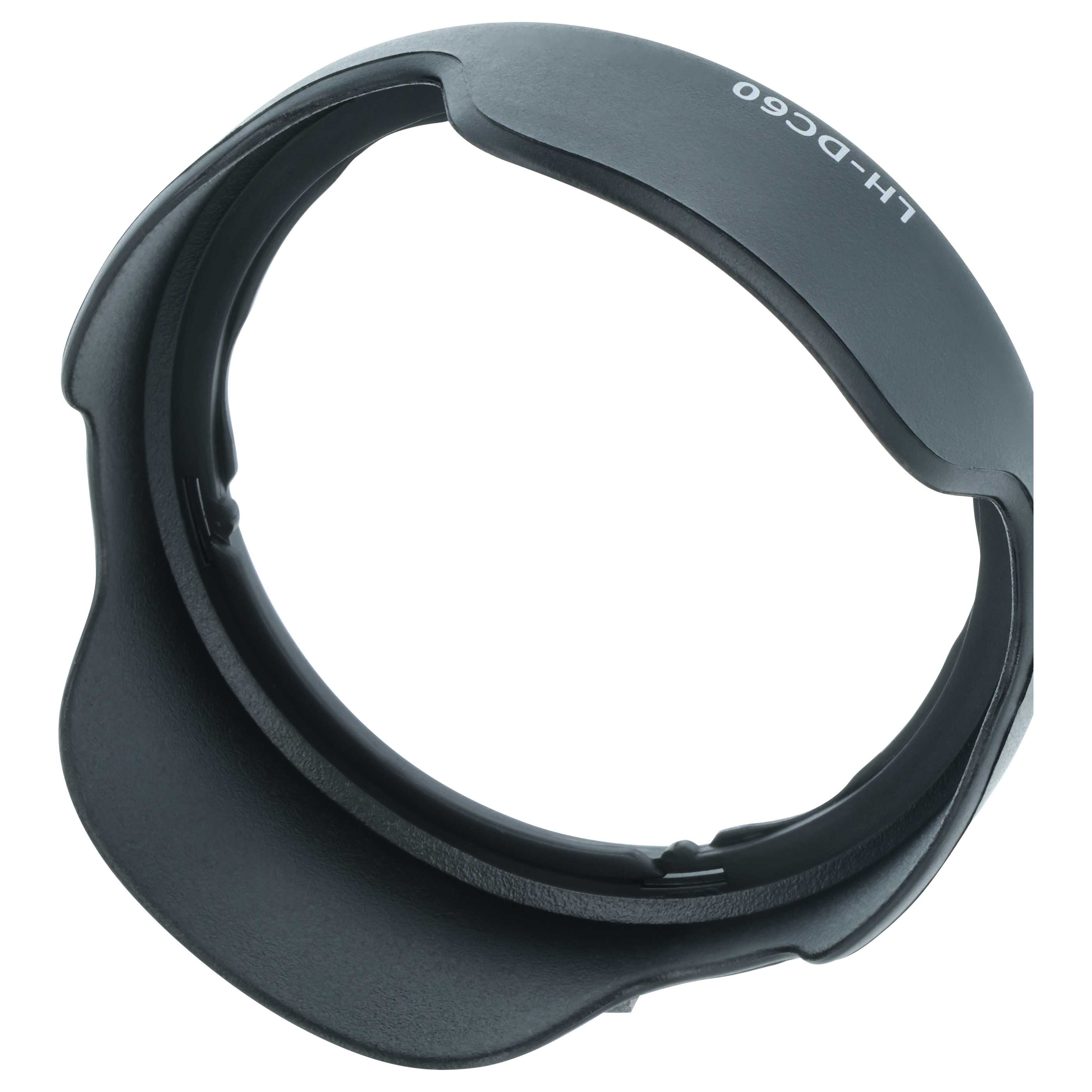 Lens Hood replaces Canon LH-DC60 for Canon Lens with 58 mm Diameter, plastic, black