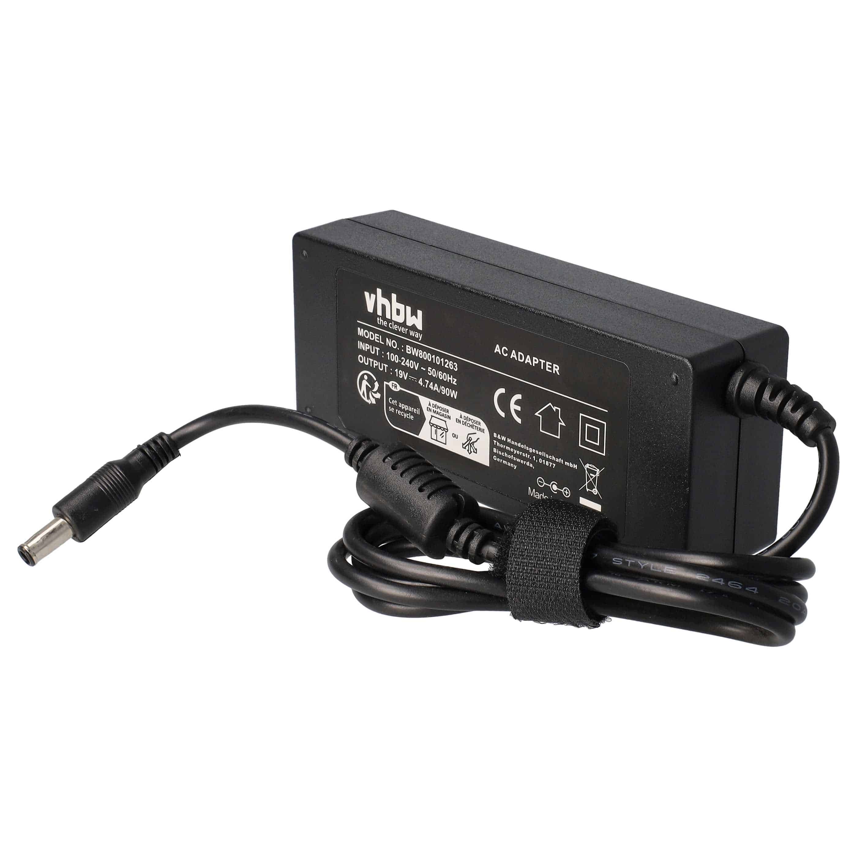 Mains Power Adapter replaces Samsung AD-8019, AA-PA1N90W, AD-9019A, AD-9019 for SamsungNotebook, 90 W
