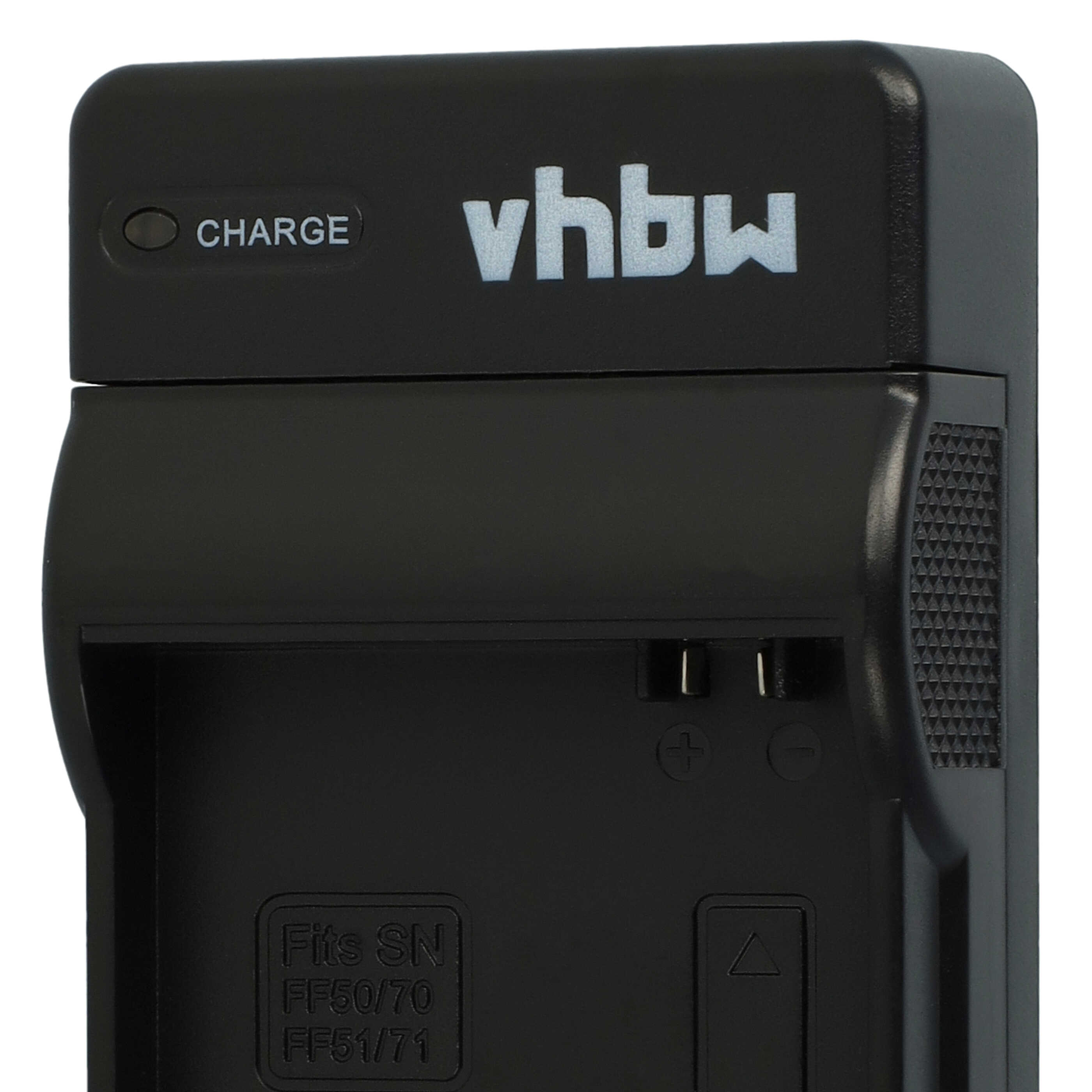 Battery Charger suitable for Sony NP-FF50 Camera etc. - 0.5 A, 8.4 V