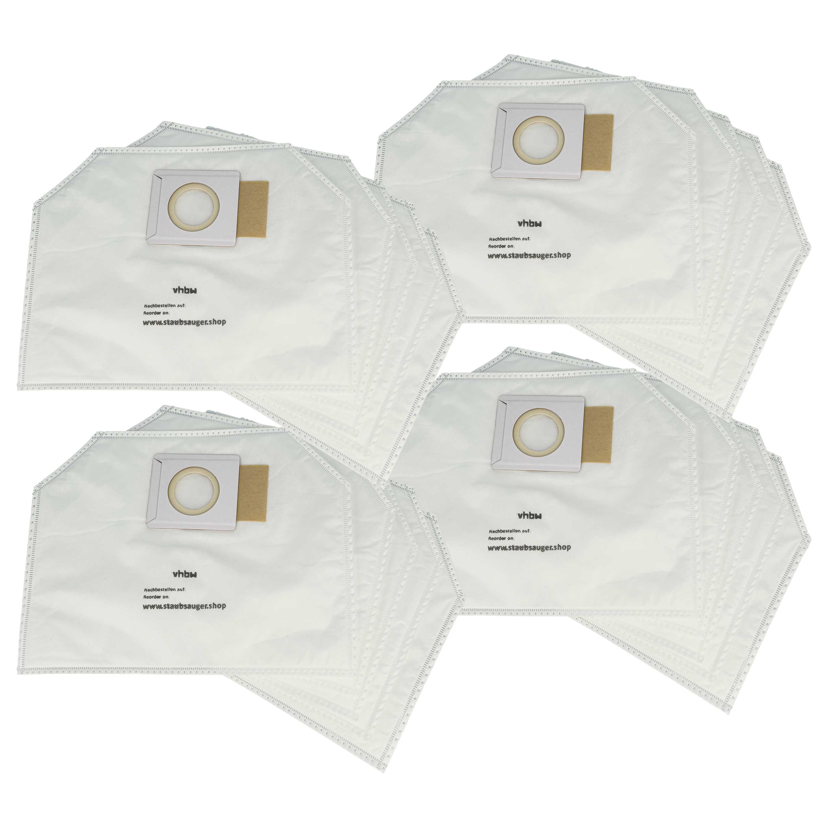 20x Sac remplace Makita 197903-8 pour aspirateur Makita - microfibre non tissée