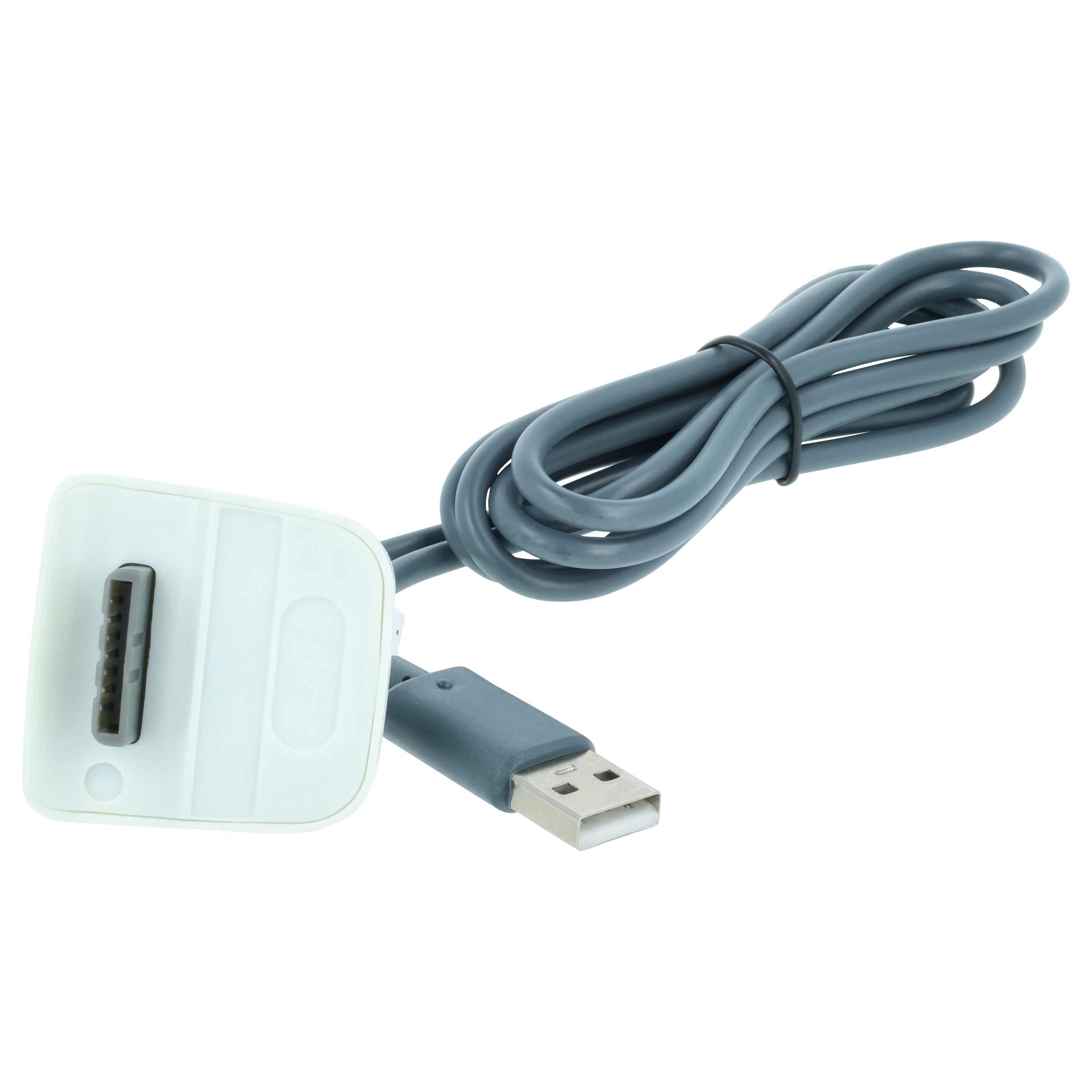 Cavo di ricarica USB per controller per console di gioco Microsoft Xbox 360 - 1,4 m grigio