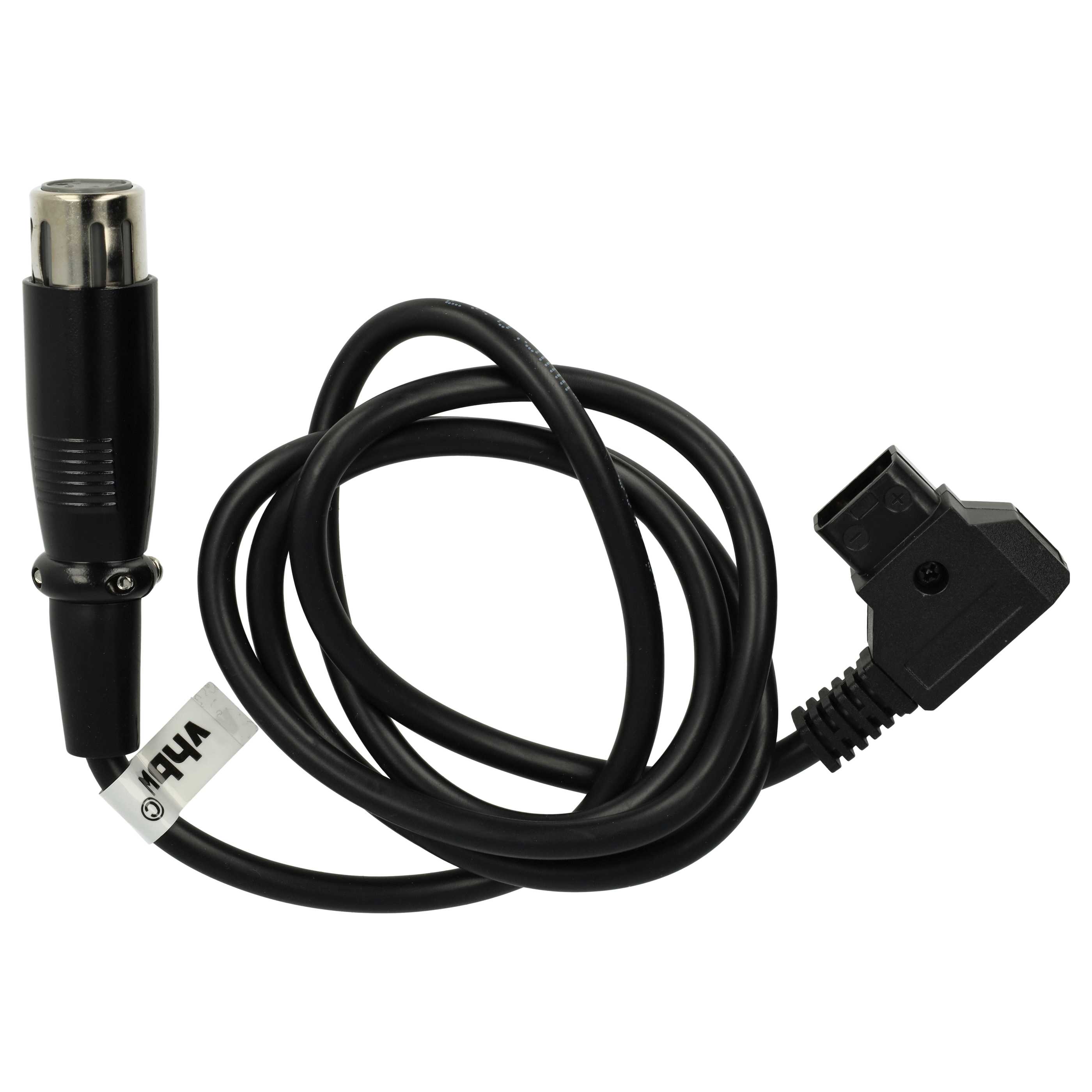 Adaptador D-Tap para Anton Bauer D-Tap, Dionic dispositivos con XLR de 4 pines - D-Tap (m) a XLR 4 pines, 11,5