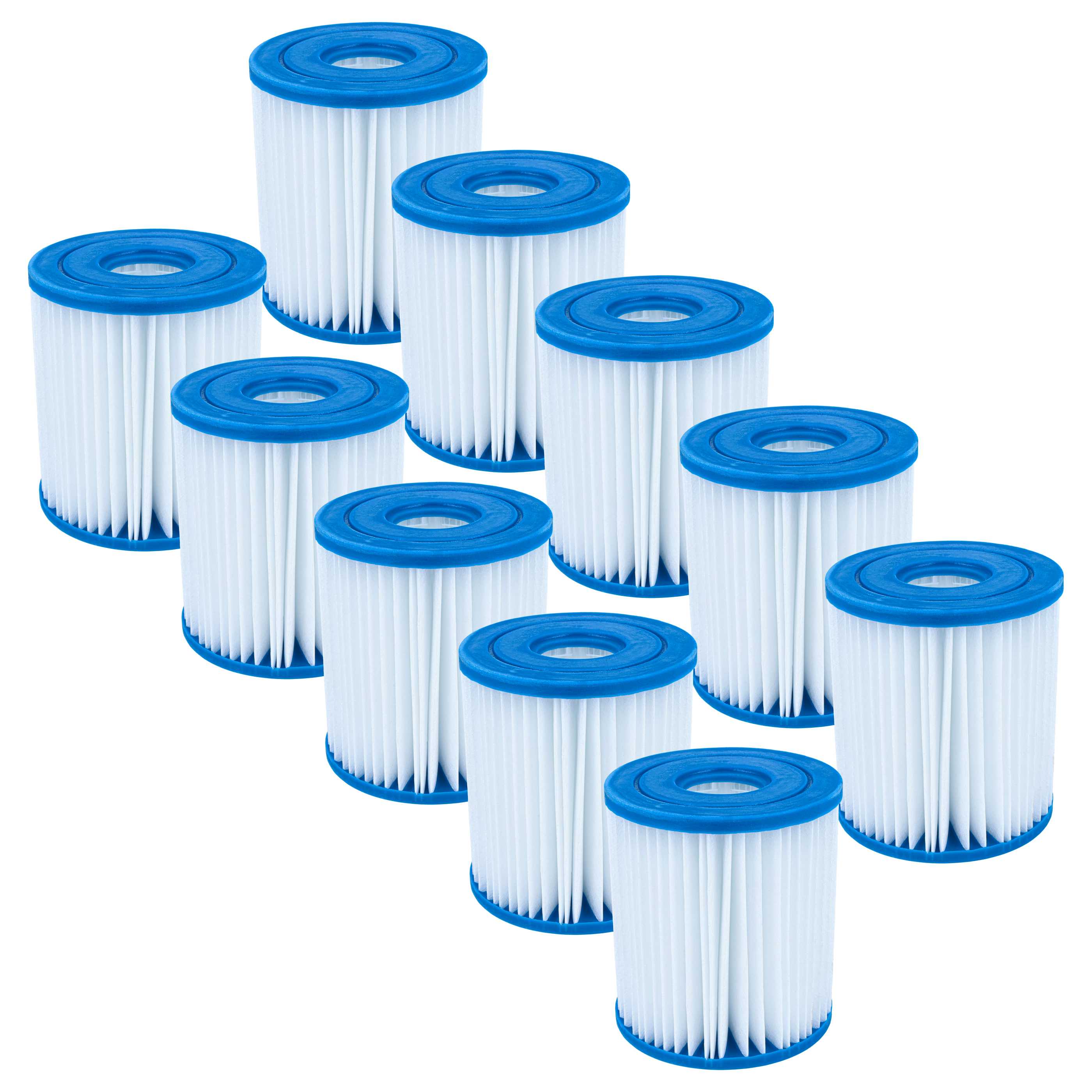 10x Water Filter replaces Intex 29007, type H for Intex Swimming Pool & Pump - Filter Cartridge