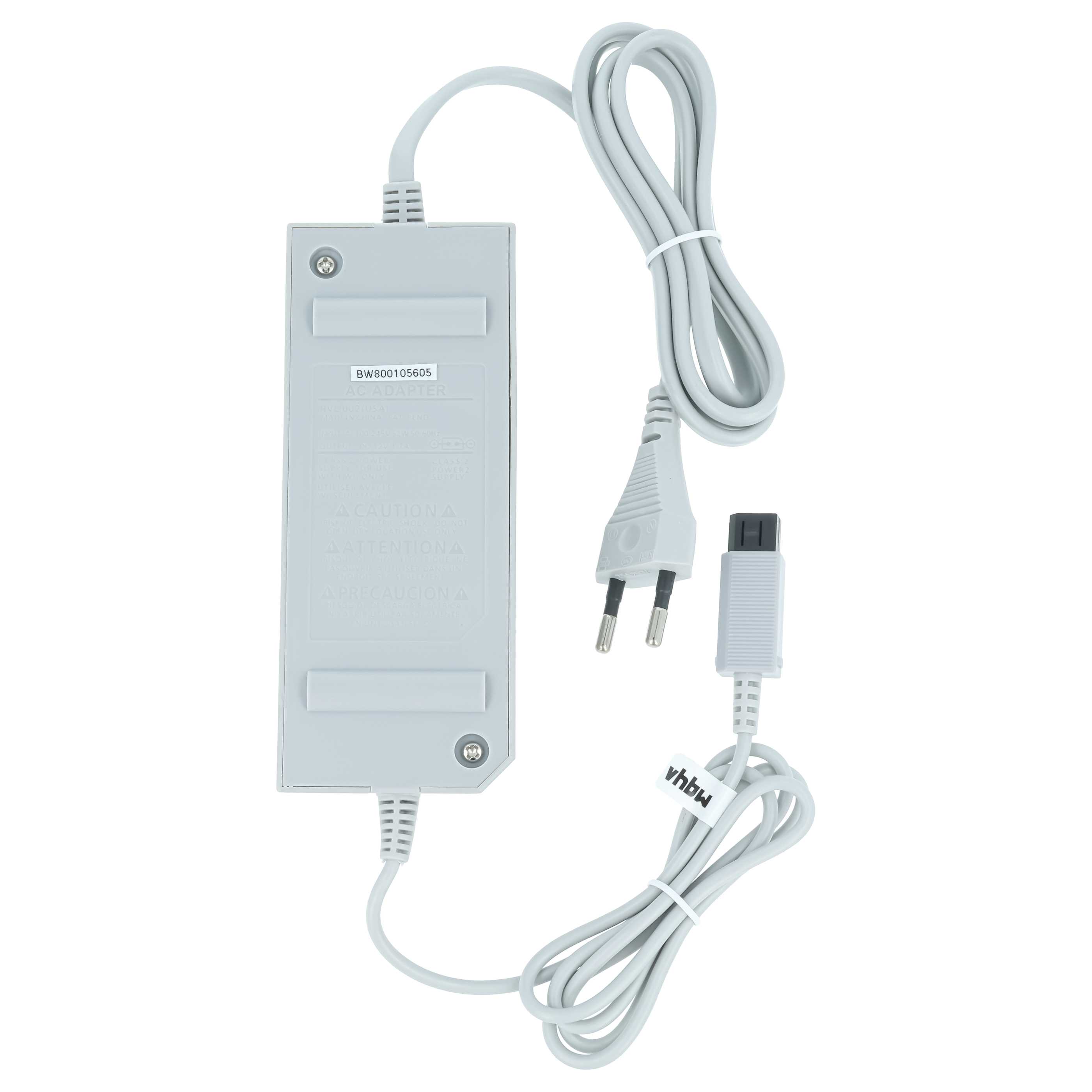 Mains Power Adapter replaces Nintendo RVL-002 for Nintendo Game Console - 18.5 cm