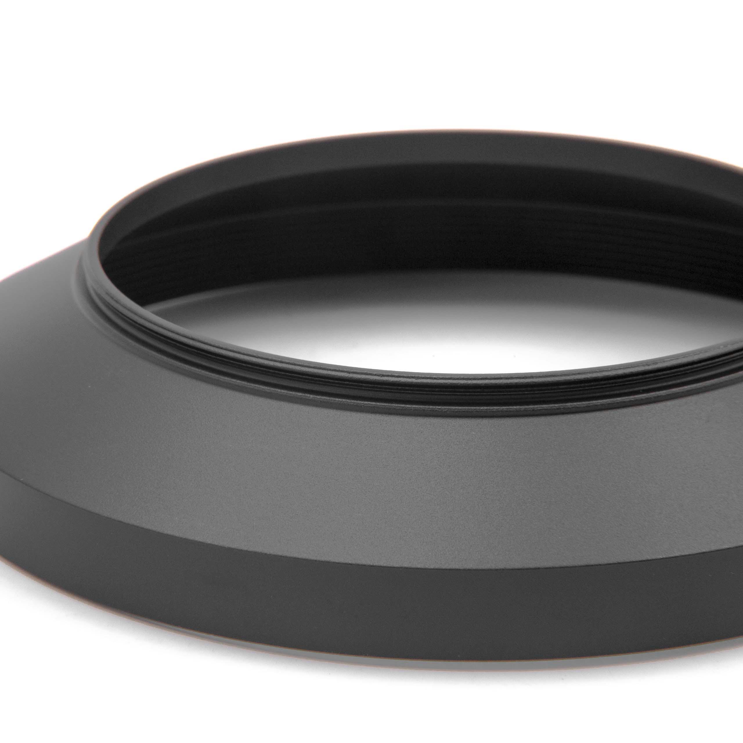 Lens Hood suitable for 77mm Lens - Wide-Angle Lens Shade Black, Round