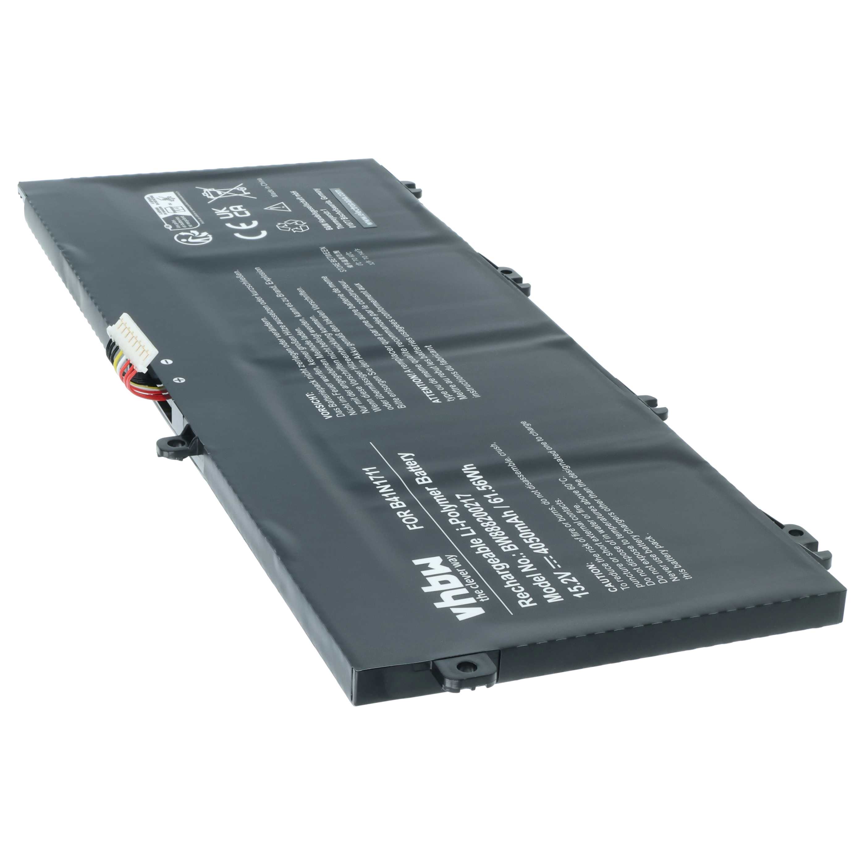 Akumulator do laptopa zamiennik Asus 0B200-02730100, B41N1711 - 4050 mAh 15,2 V LiPo