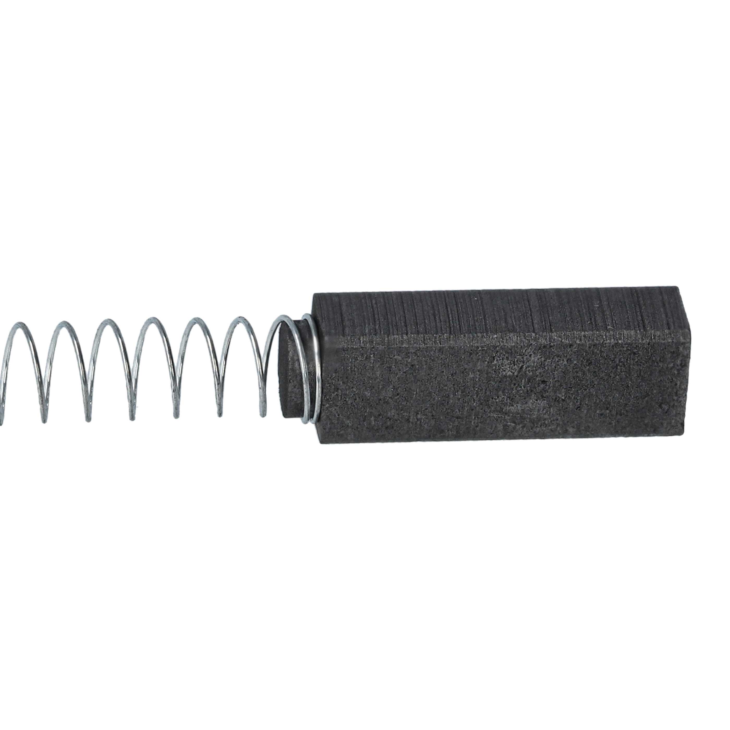 2x Kohlebürste passend für Baege / Ondal / Wella Elektrowerkzeug - 6,4 x 7,9 x 25mm
