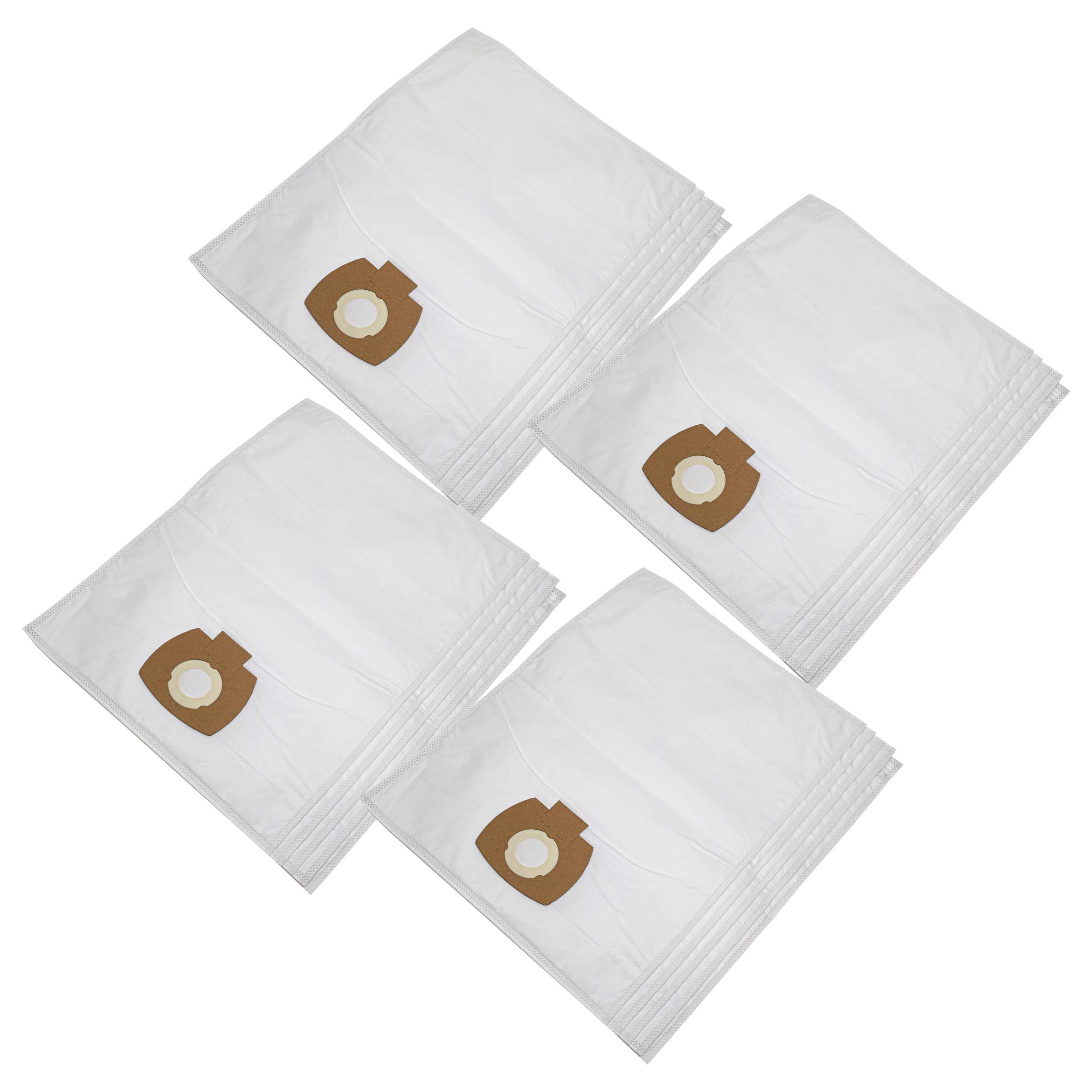 20x Sac remplace Makita P-72899 pour aspirateur Makita - microfibre non tissée