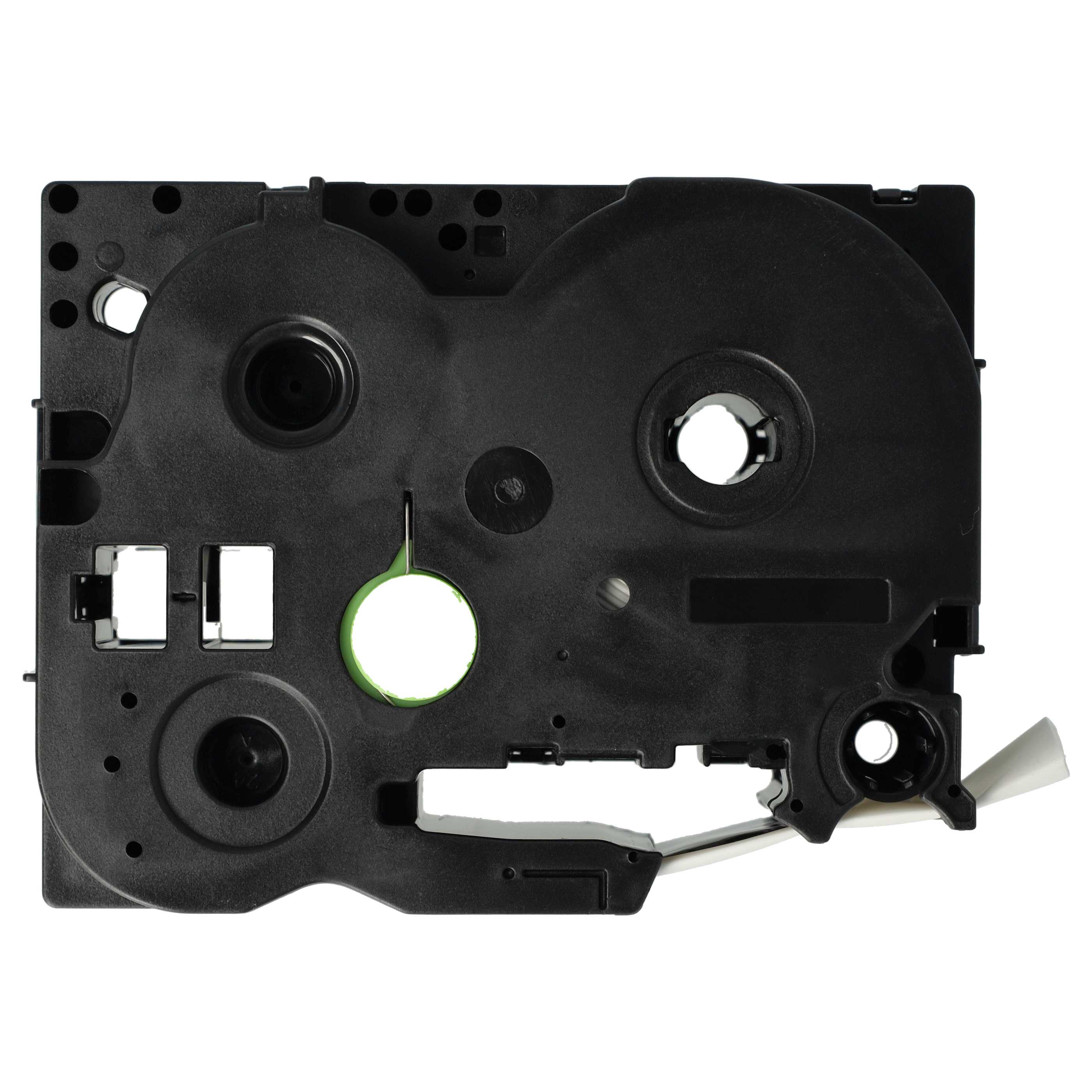 5x Label Tape replaces Brother HSE-251 - 23.6 mm Black to White, Heat Shrink Tape, 23.6 mm