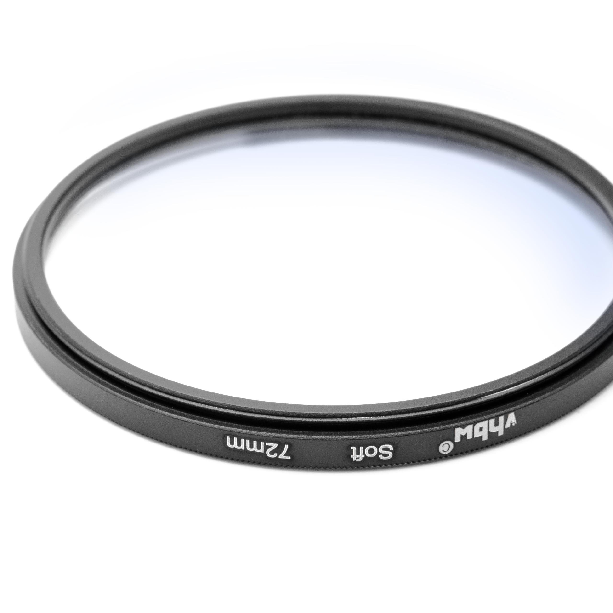 Weichzeichner Filter passend für Kameras & Objektive mit 72mm Filtergewinde - Softfilter