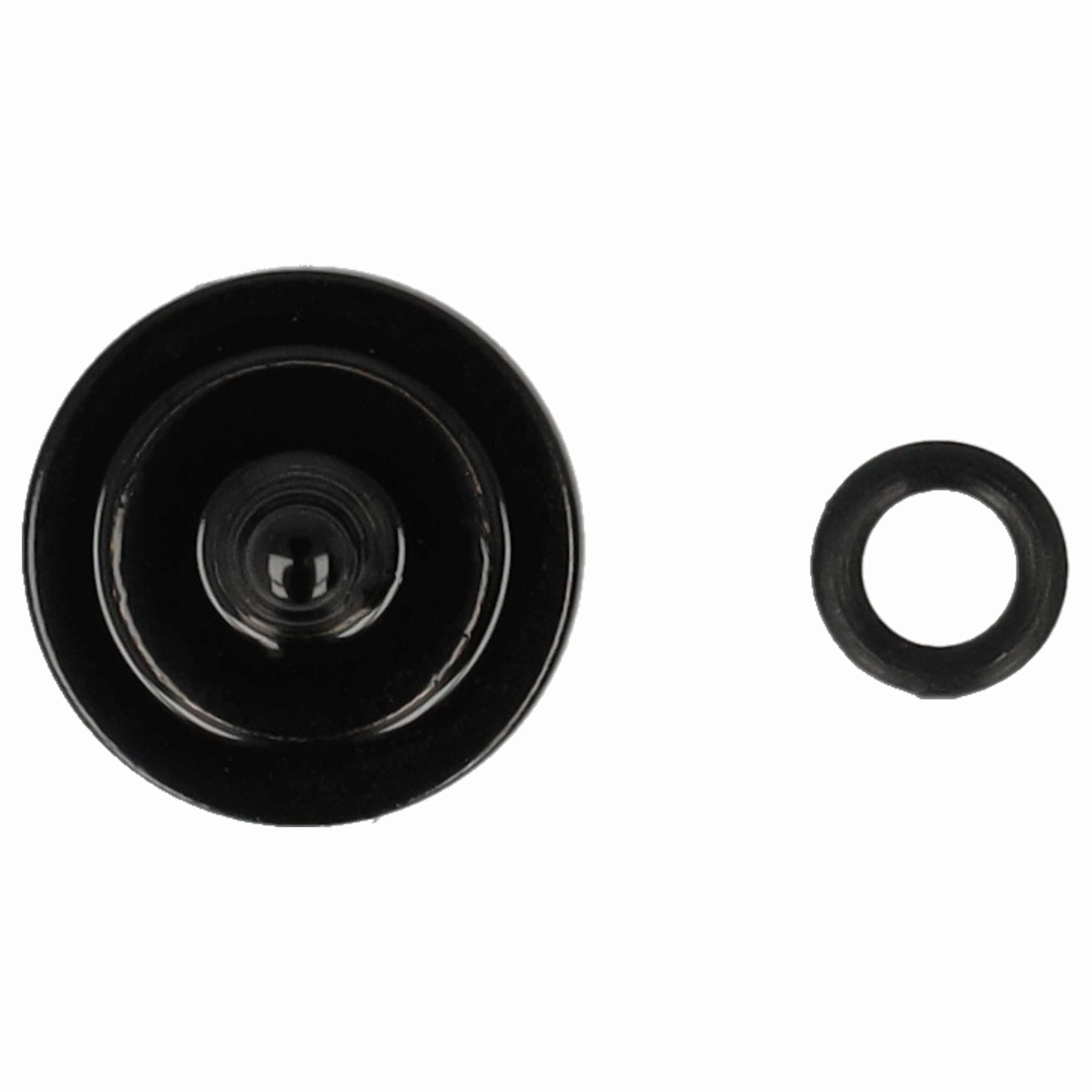 Przycisk spustu migawki do aparatu X-E1 Fujifilm - metal, czarny