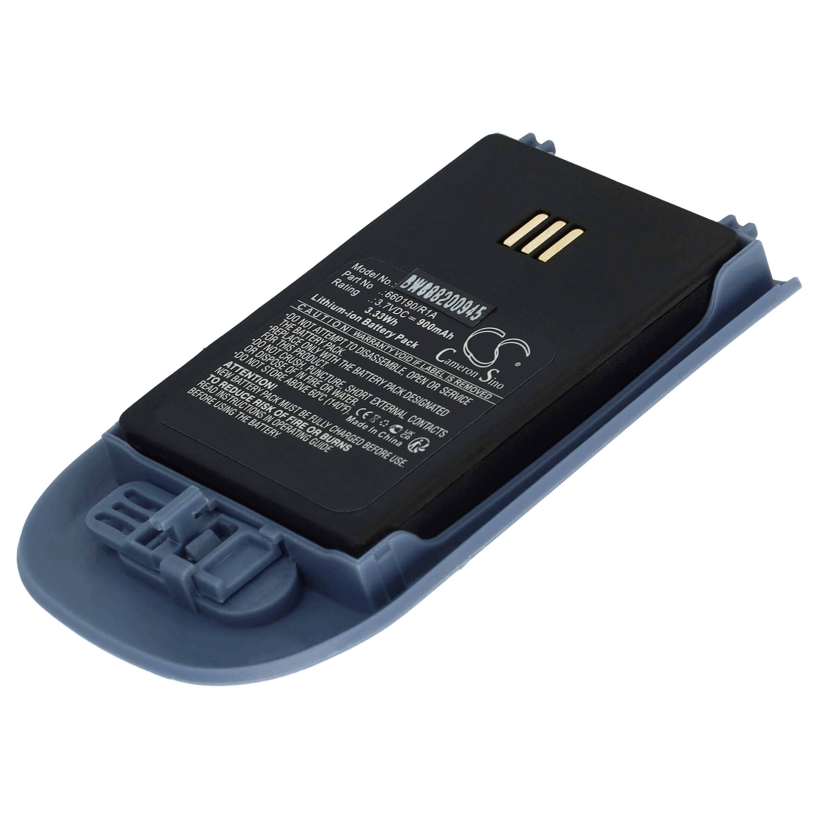 Batteria per telefono sostituisce Alcatel 3BN78404AA, WH1-EABA/1A1, 0480468 Innovaphone - 900mAh 3,7V Li-Ion