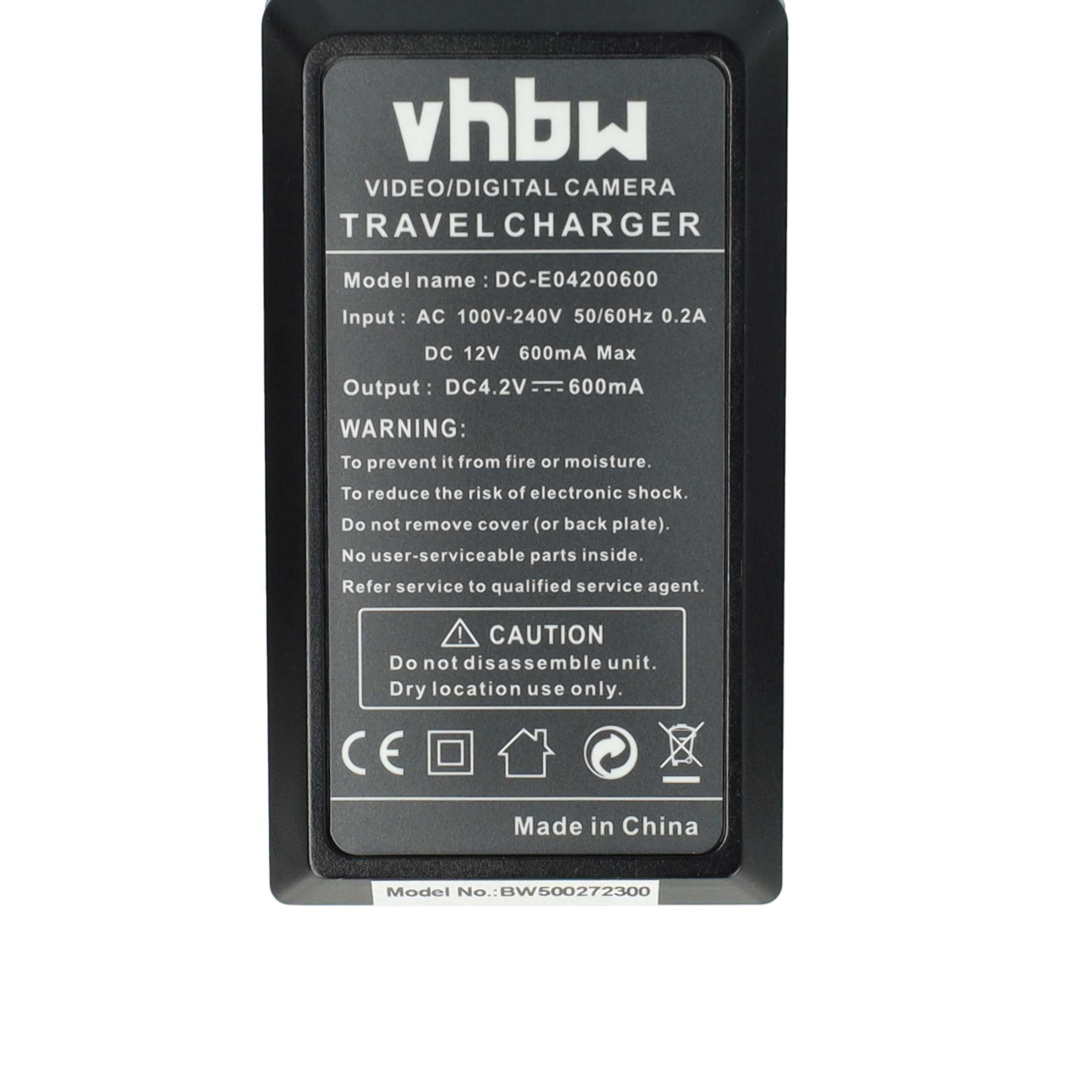 Battery Charger suitable for Coolpix 3700 Camera etc. - 0.6 A, 4.2 V