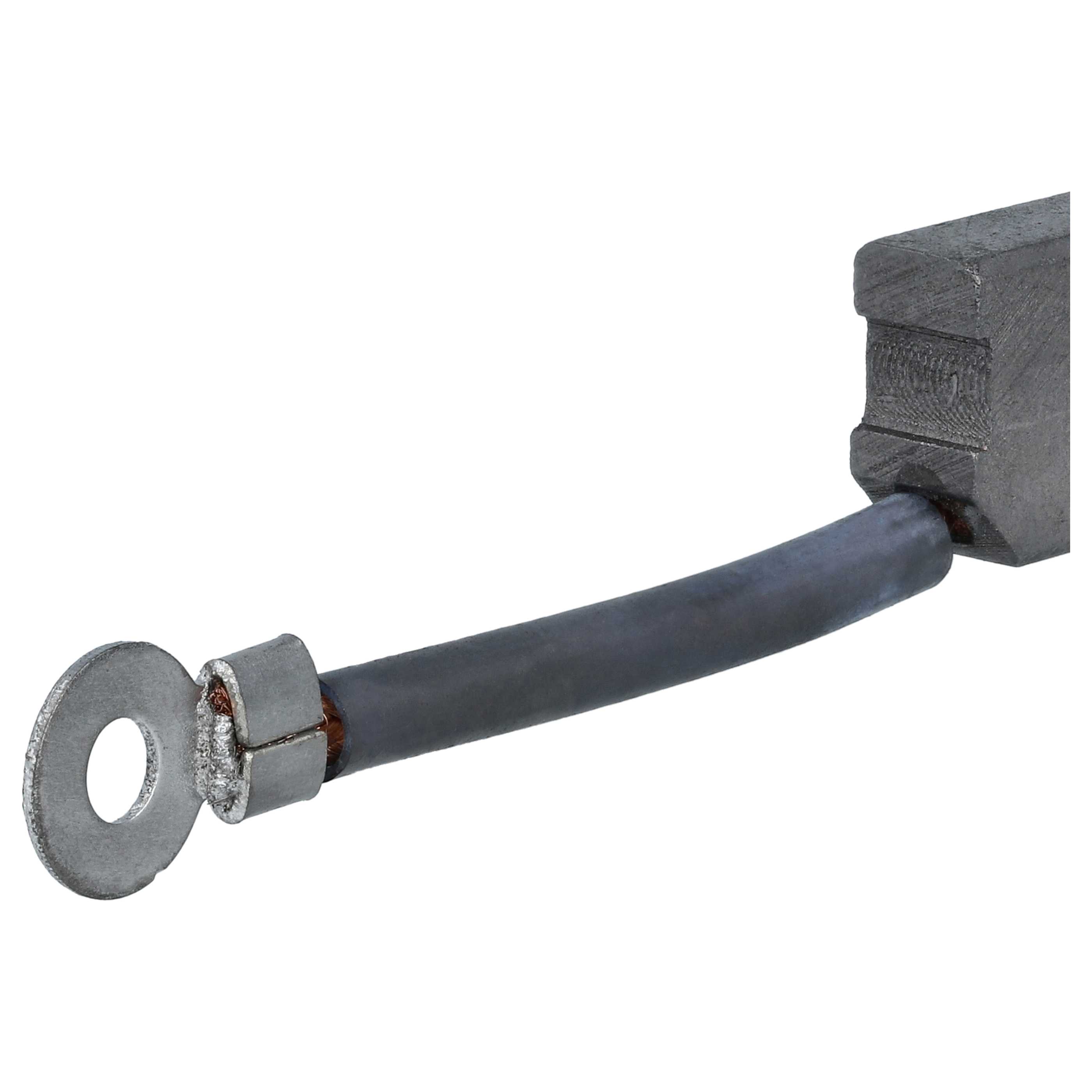 4x Carbon Brush as Replacement for Kärcher 6.610-216.0, 4039784053625 for Vacuum Cleaner - 7 x 14 x 19 mm