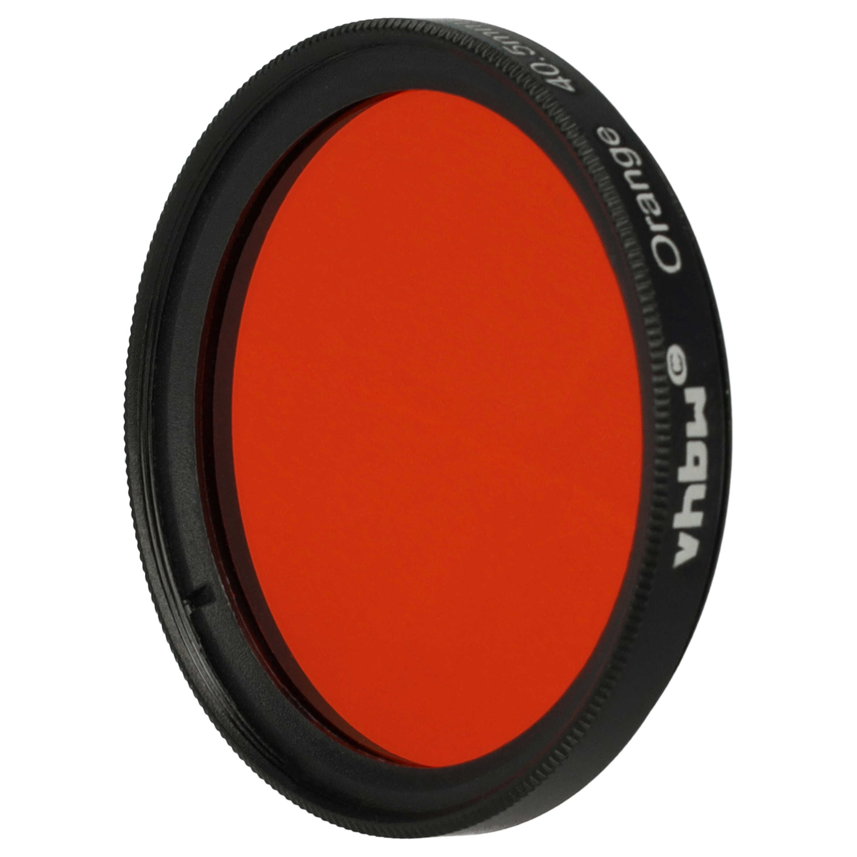 Farbfilter orange passend für Kamera Objektive mit 40,5 mm Filtergewinde - Orangefilter