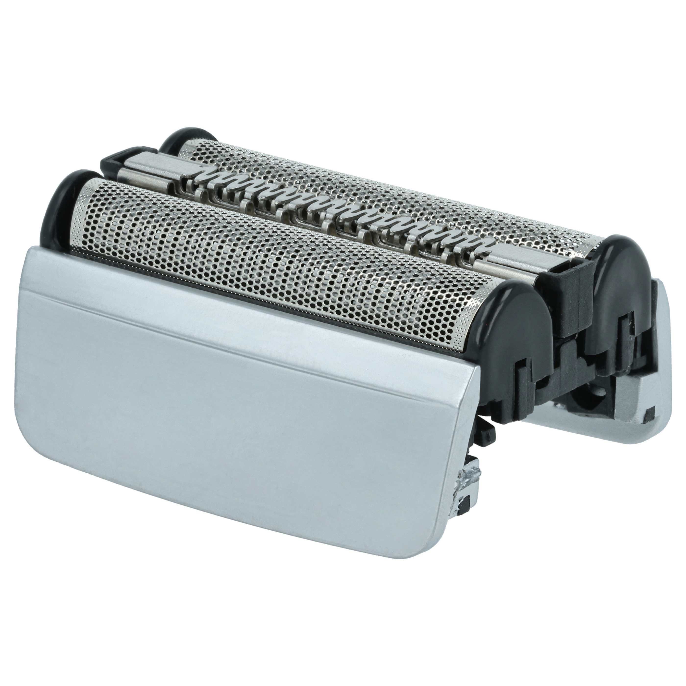 2x Shaving Heads replaces Braun 83M for Braun Electric Razor, black / silver