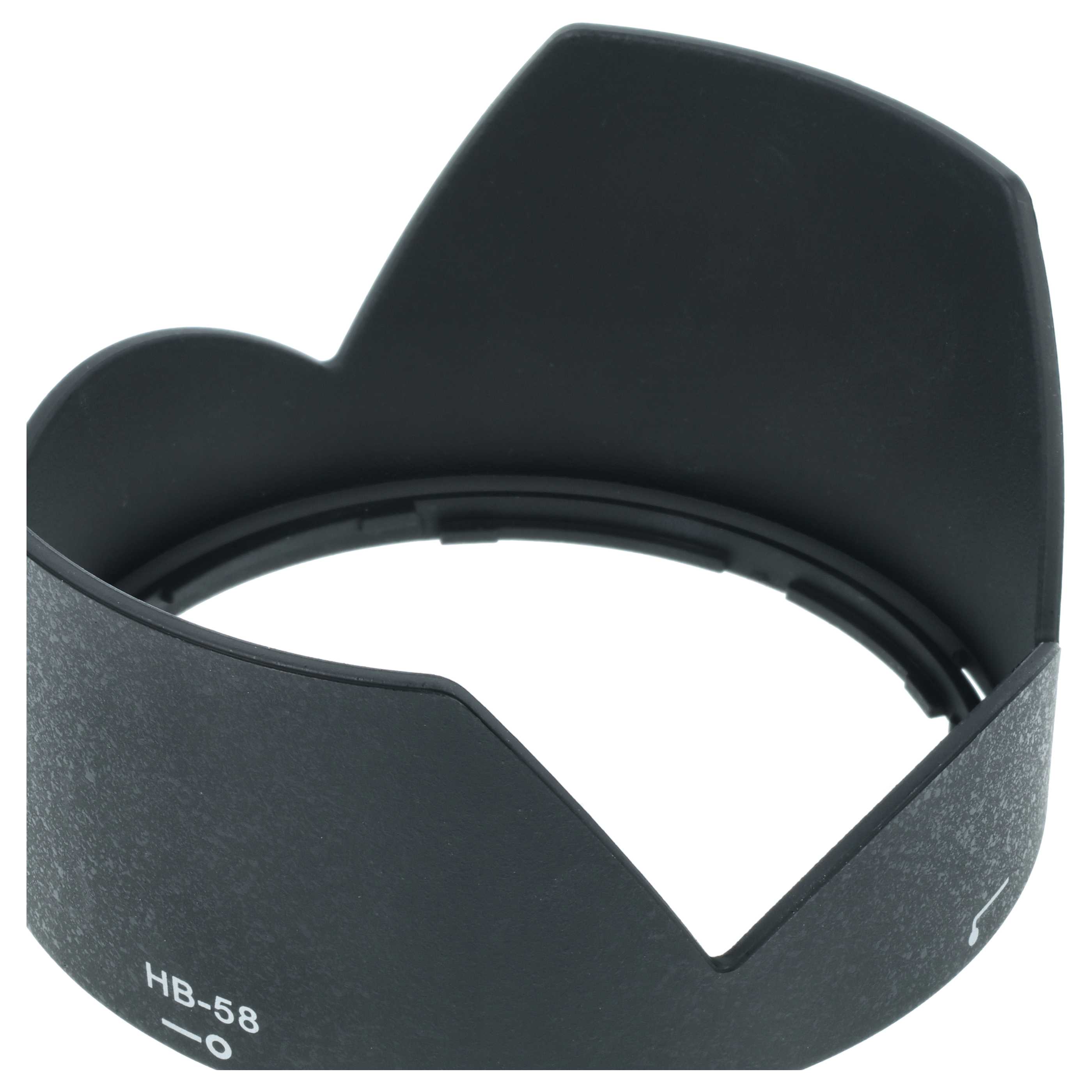 Lens Hood replaces Nikon HB-58 for Nikon Lens with 77 mm Diameter, plastic, black