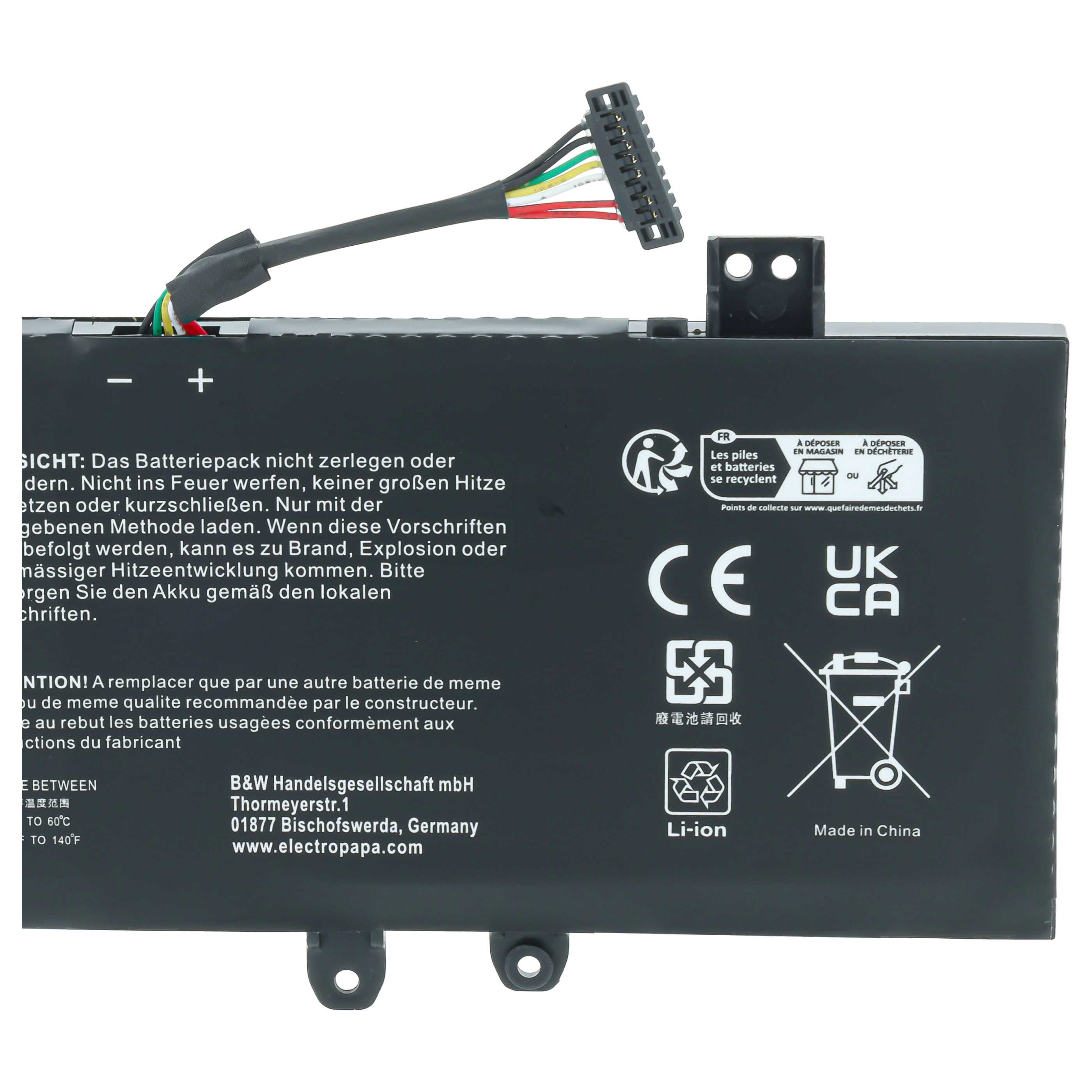 Notebook-Akku als Ersatz für Asus 0B200-03280500, C21N1818-2 für Asus - 3800mAh 7,7V Li-Polymer