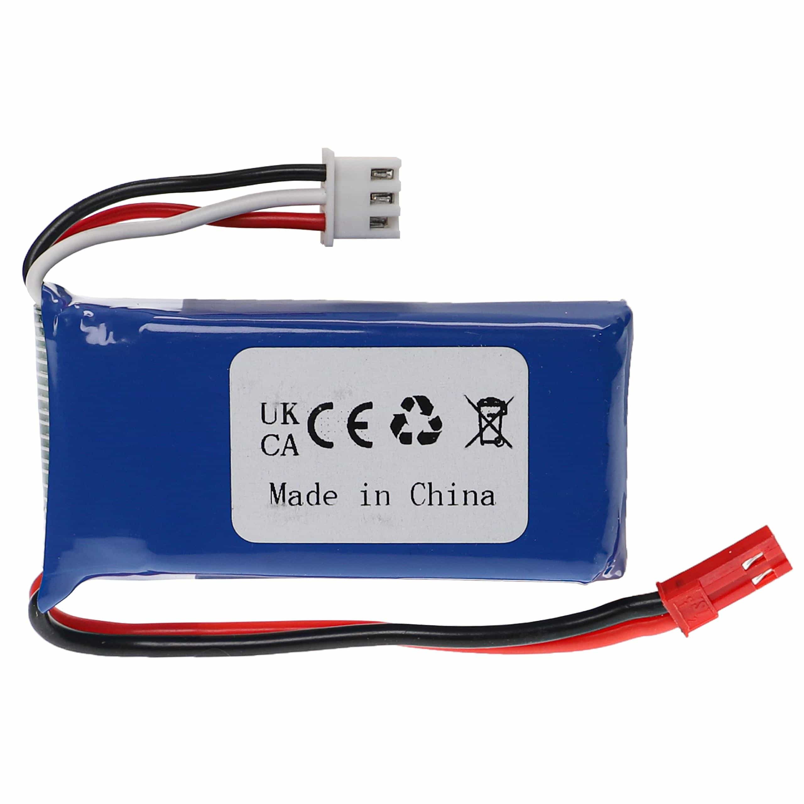 Batteria per modellini RC - 1200mAh 7,4V Li-Poly, BEC